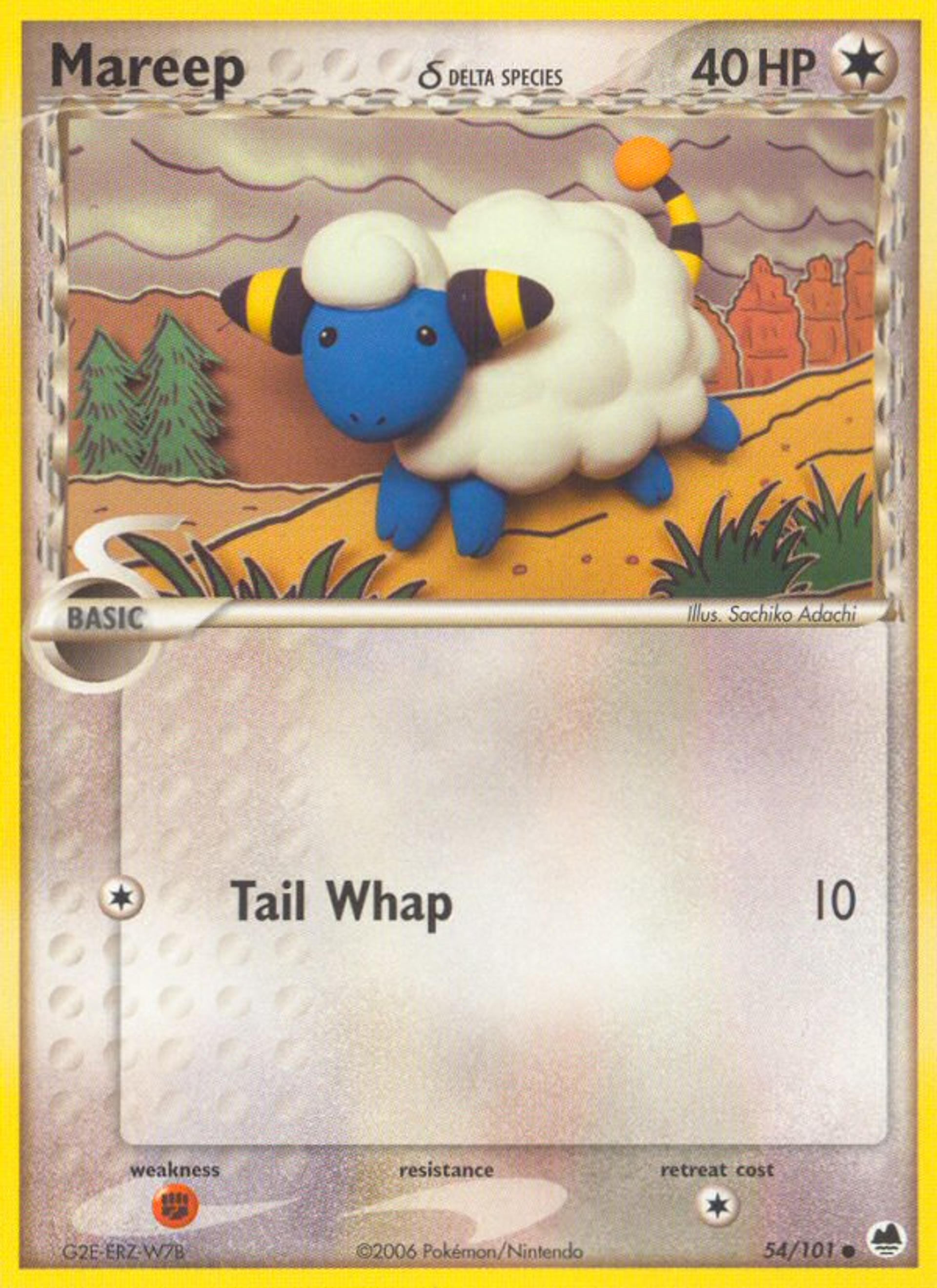 Mareep — Dragon Frontiers — Pokemon