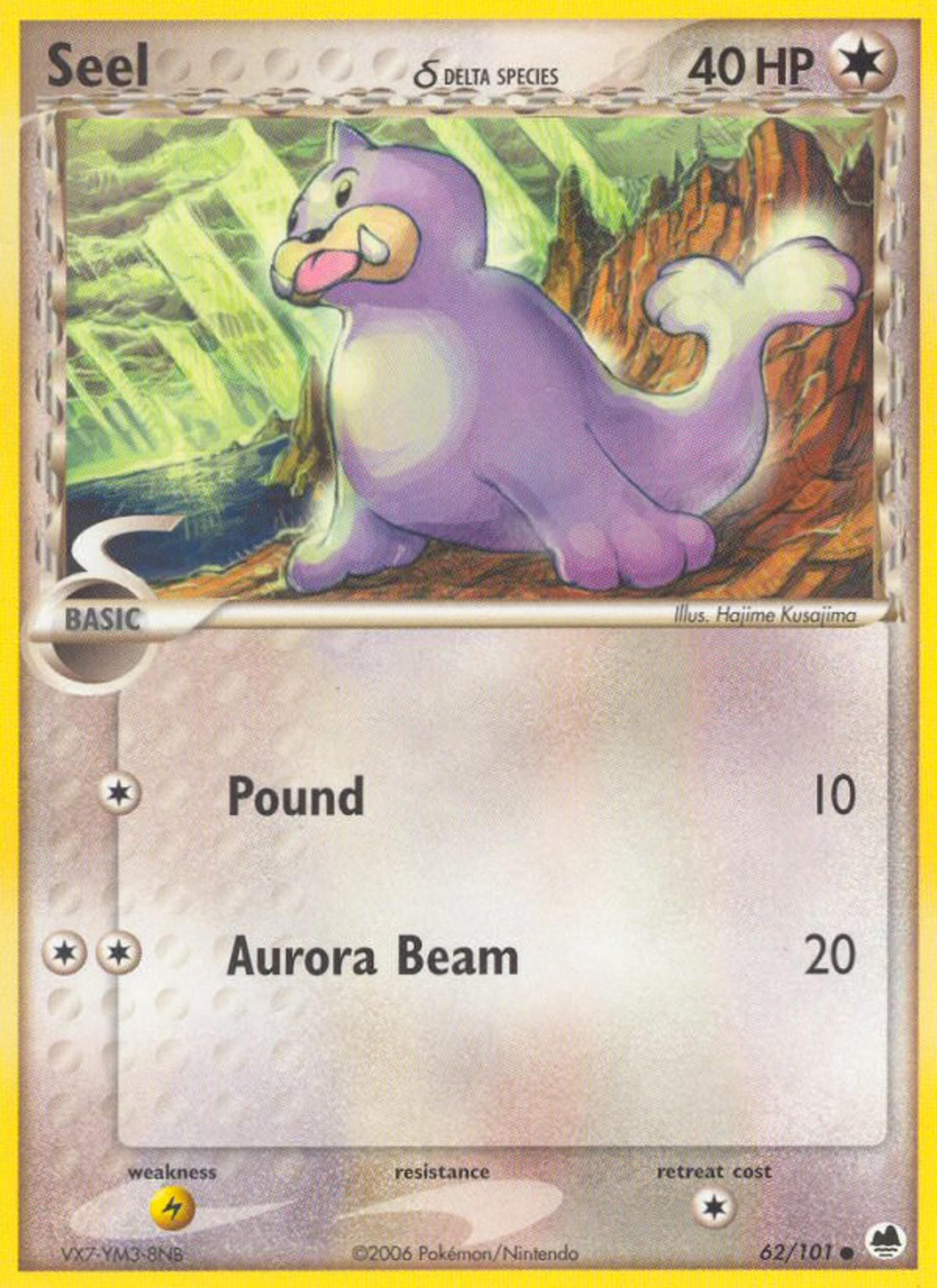 Seel — Dragon Frontiers — Pokémon
