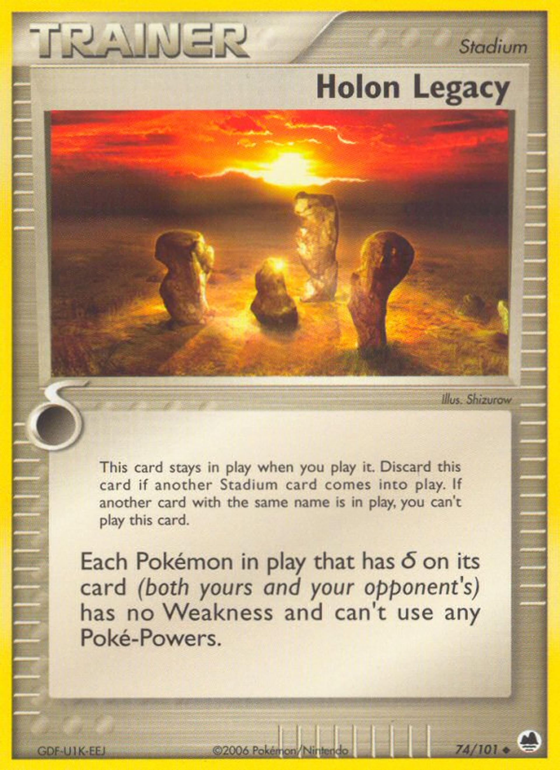 Holon Legacy — Dragon Frontiers — Pokemon