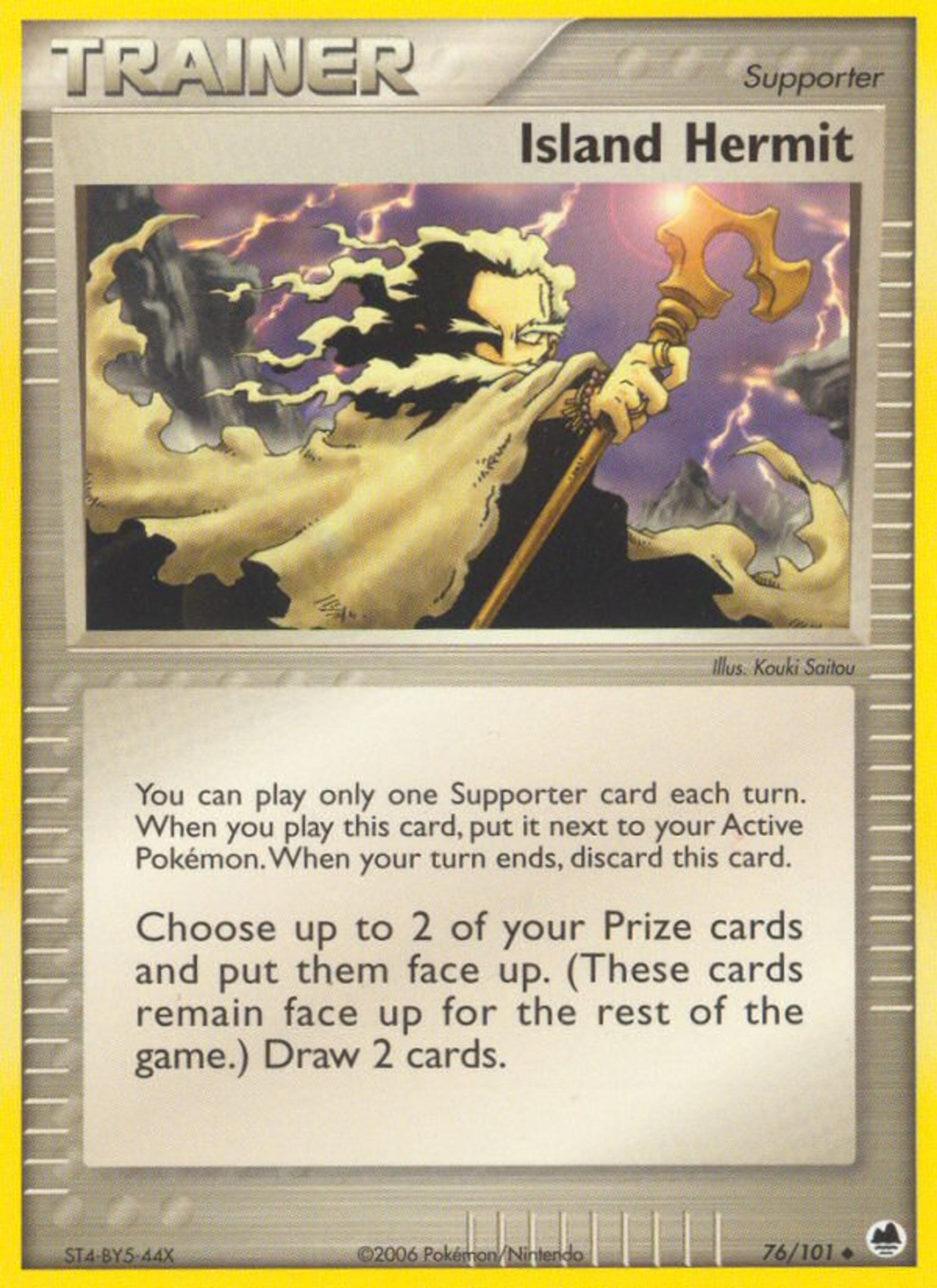 Island Hermit — Dragon Frontiers — Pokemon