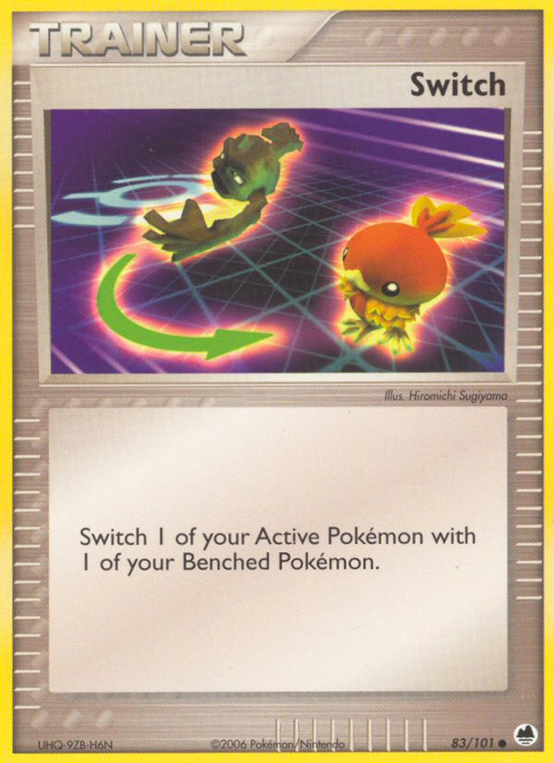 Switch — Dragon Frontiers — Pokemon