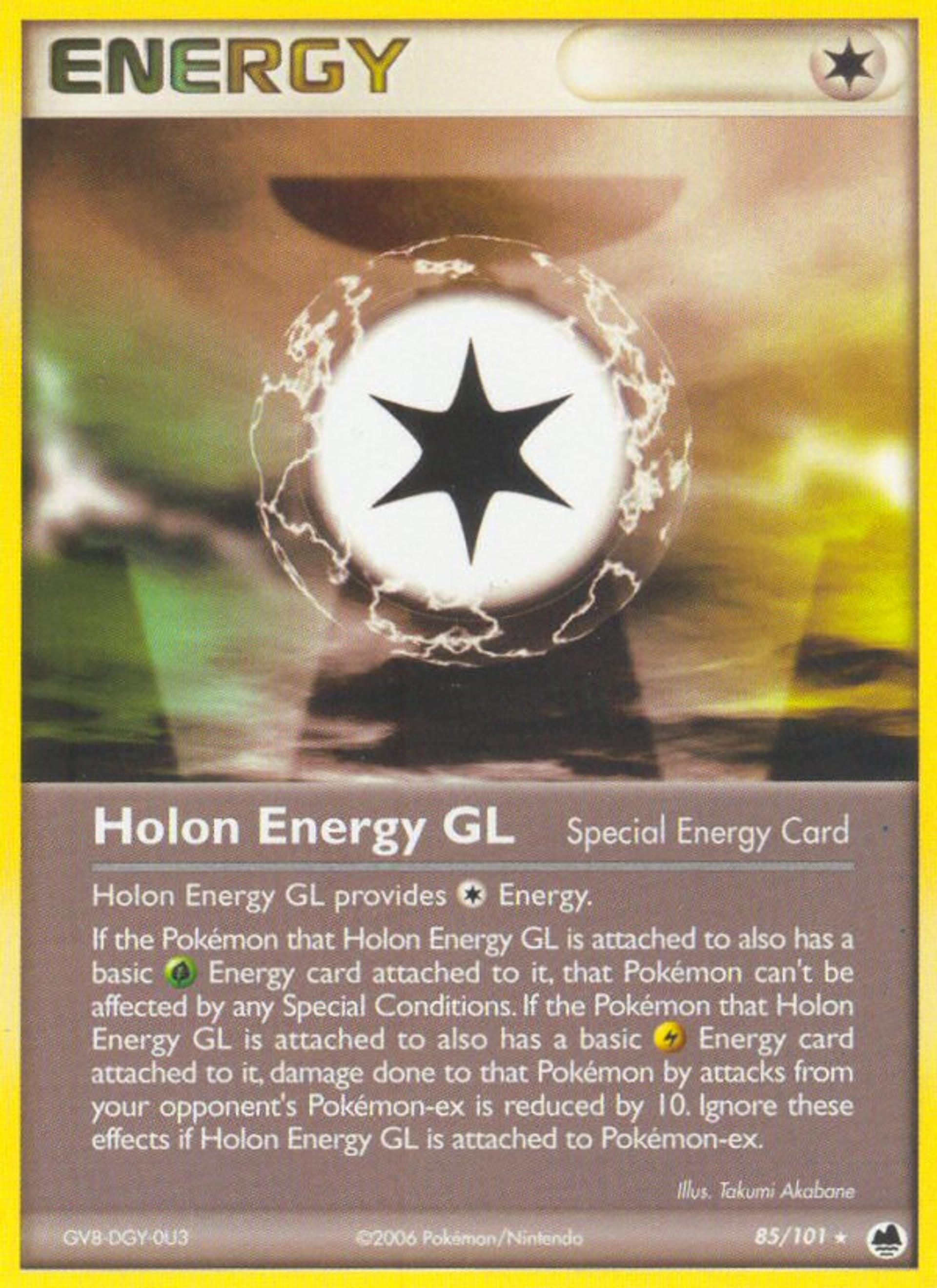 Holon Energy GL — Dragon Frontiers — Pokemon