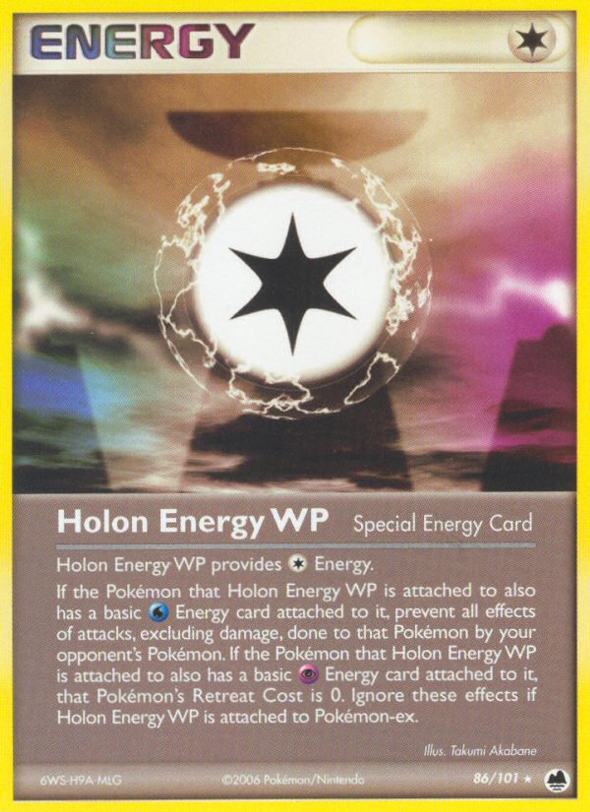 Holon Energy WP — Dragon Frontiers — Pokemon