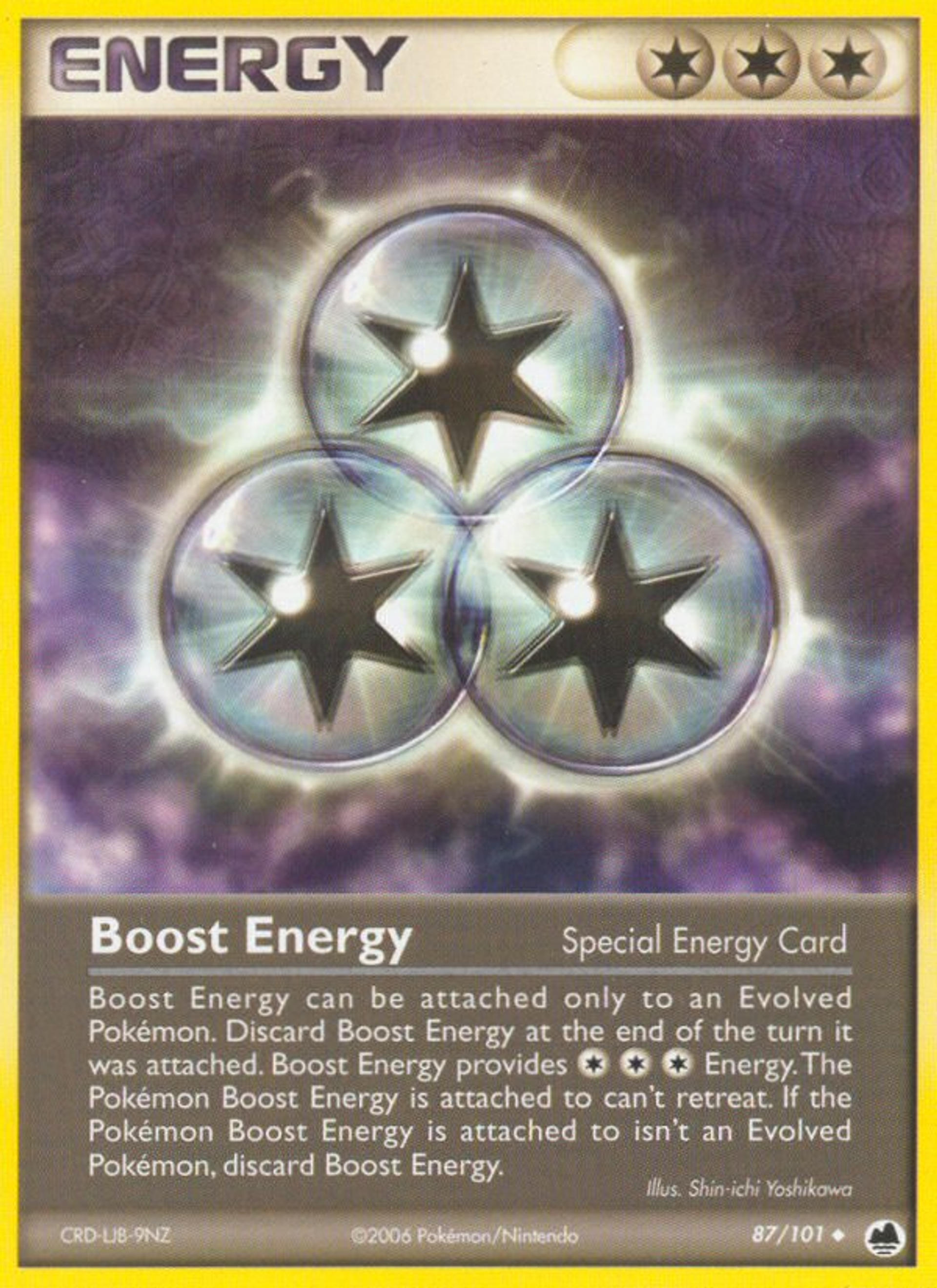 Boost Energy — Dragon Frontiers — Pokemon