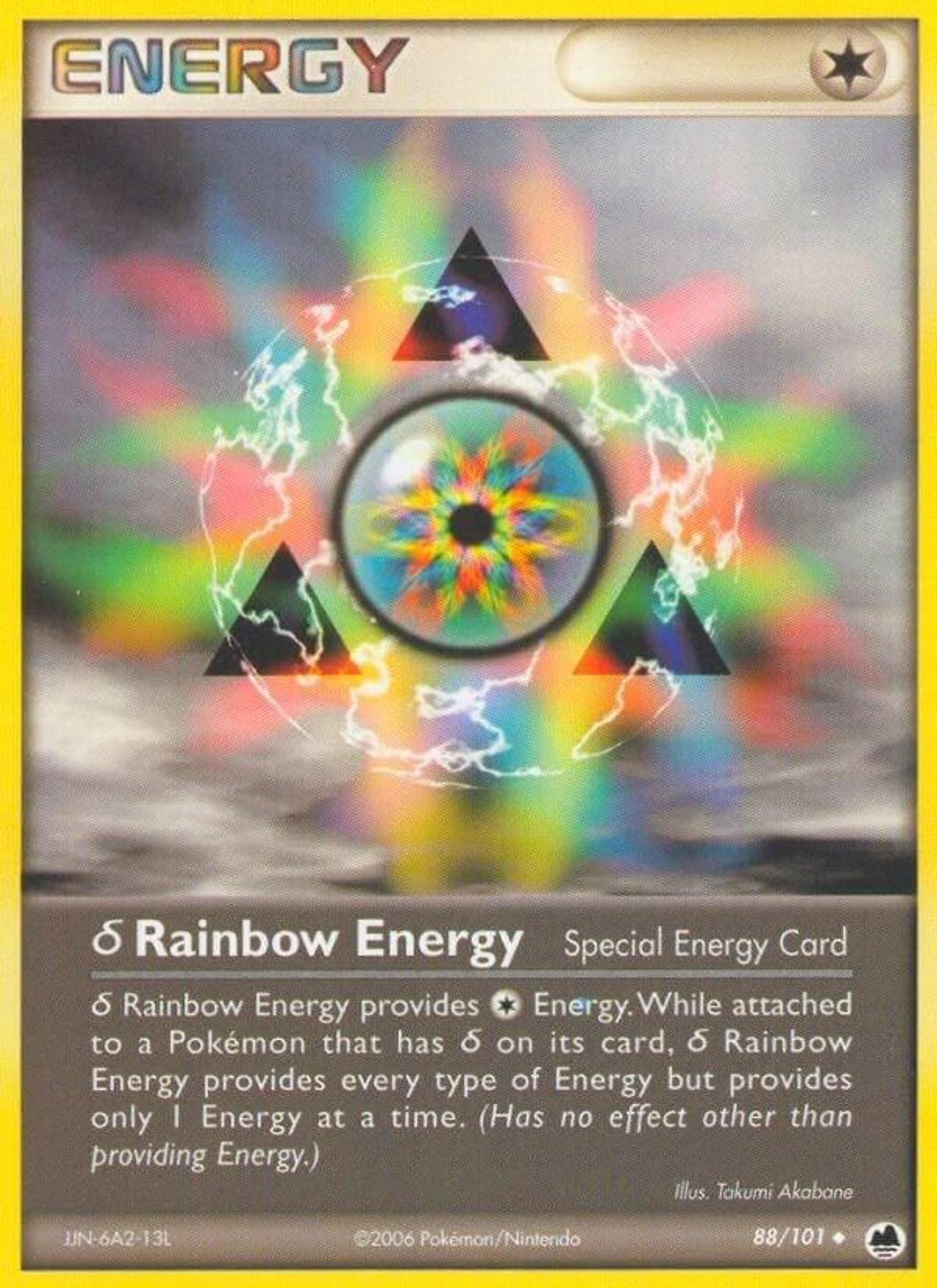 Delta Rainbow Energy — Dragon Frontiers — Pokemon