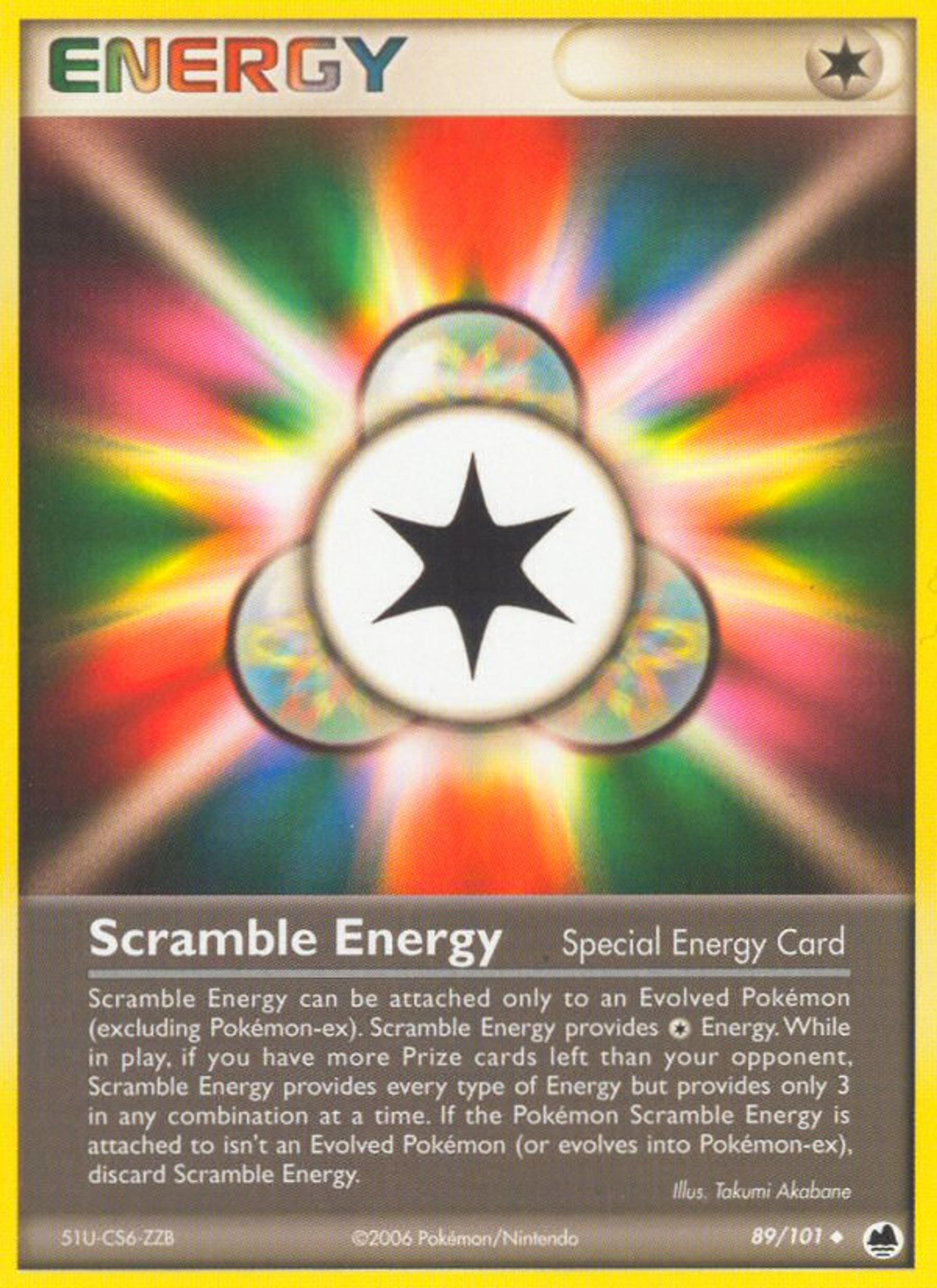 Scramble Energy — Dragon Frontiers — Pokemon