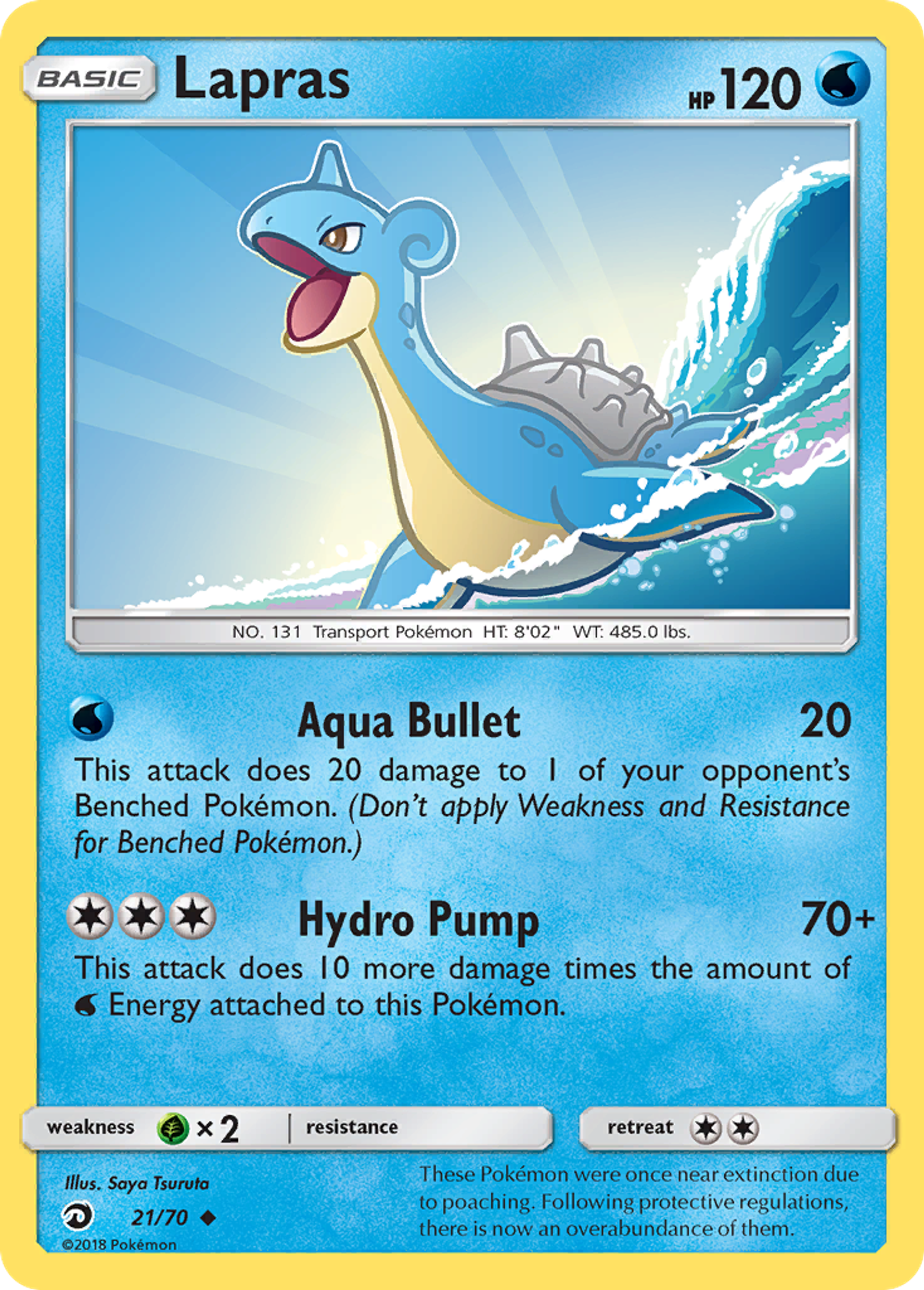 Lapras — Dragon Majesty — Pokemon
