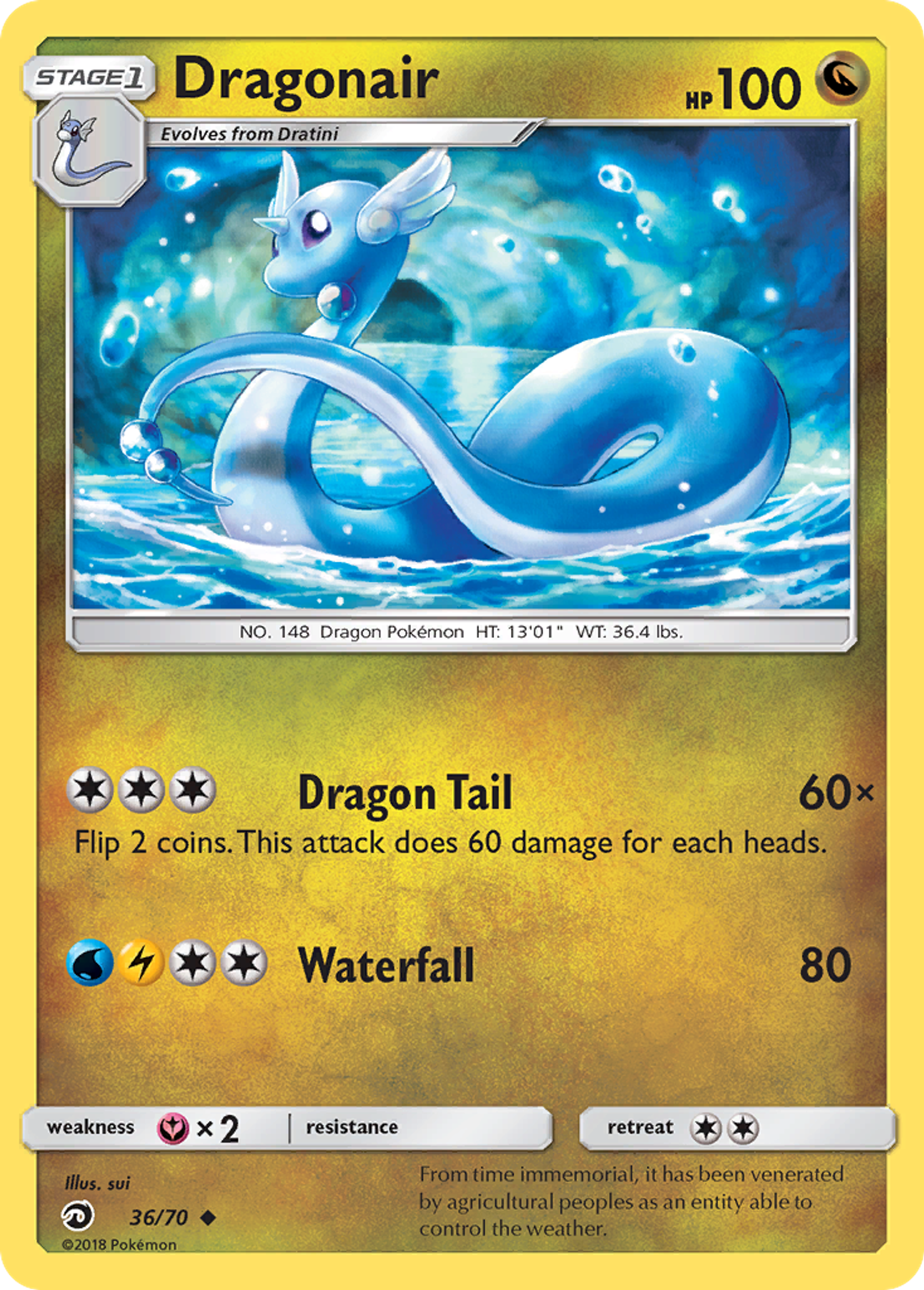 Dragonair — Dragon Majesty — Pokemon