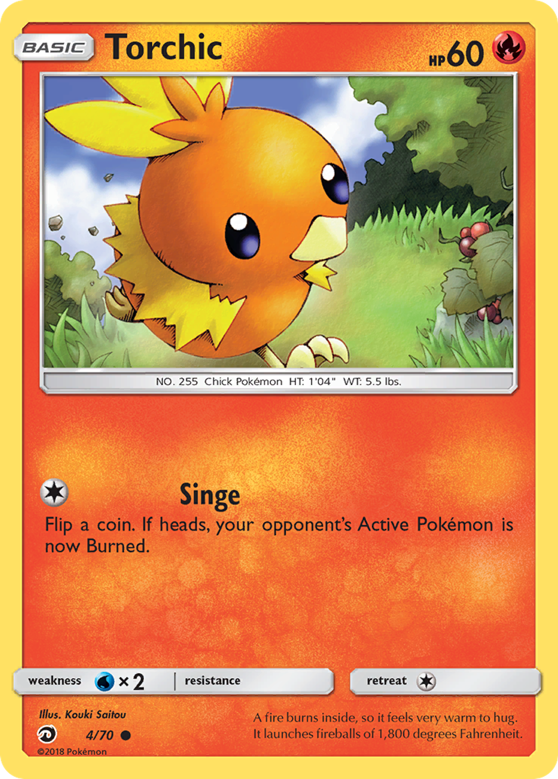 Torchic — Dragon Majesty — Pokemon