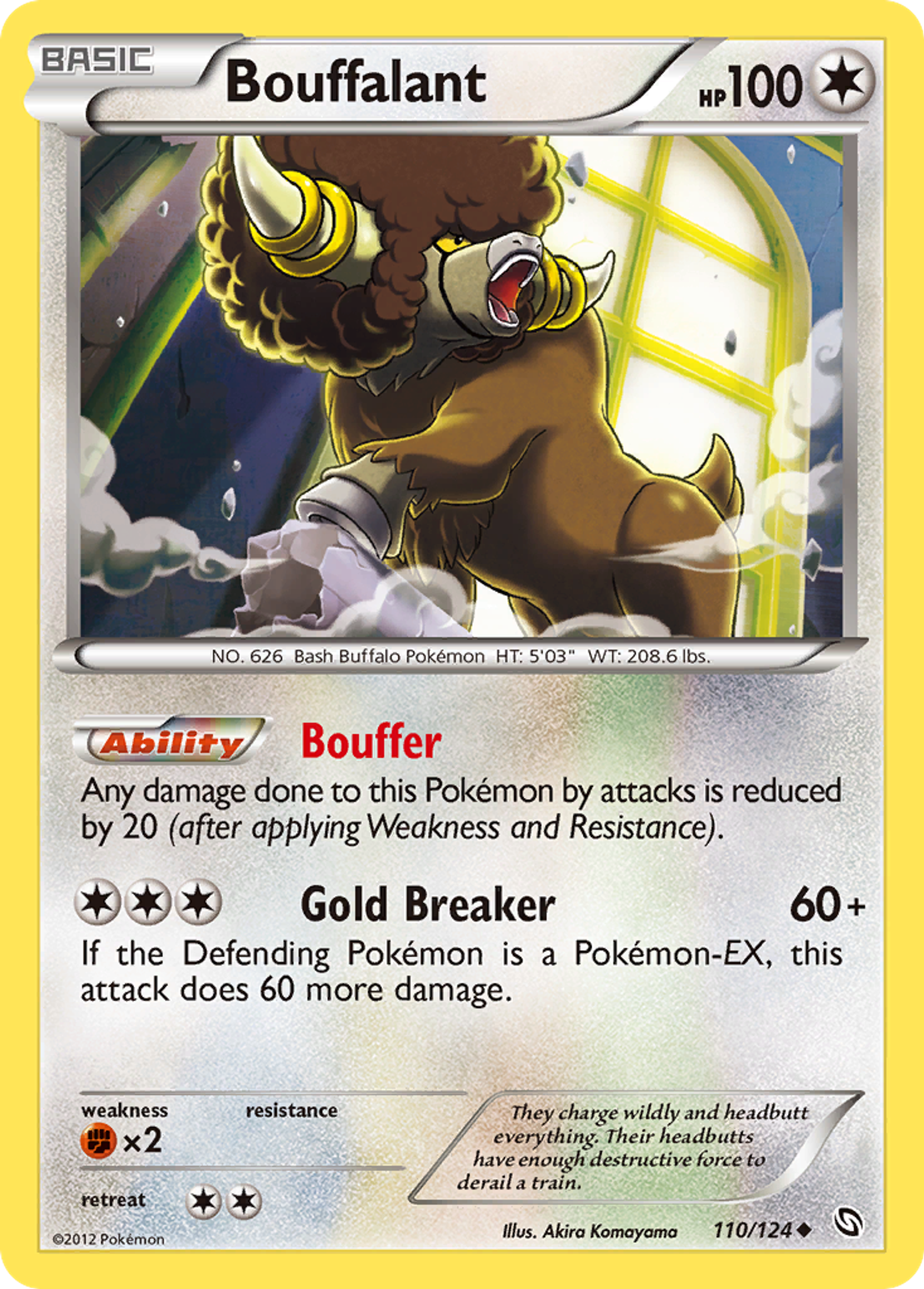 Bouffalant — Dragons Exalted — Pokemon