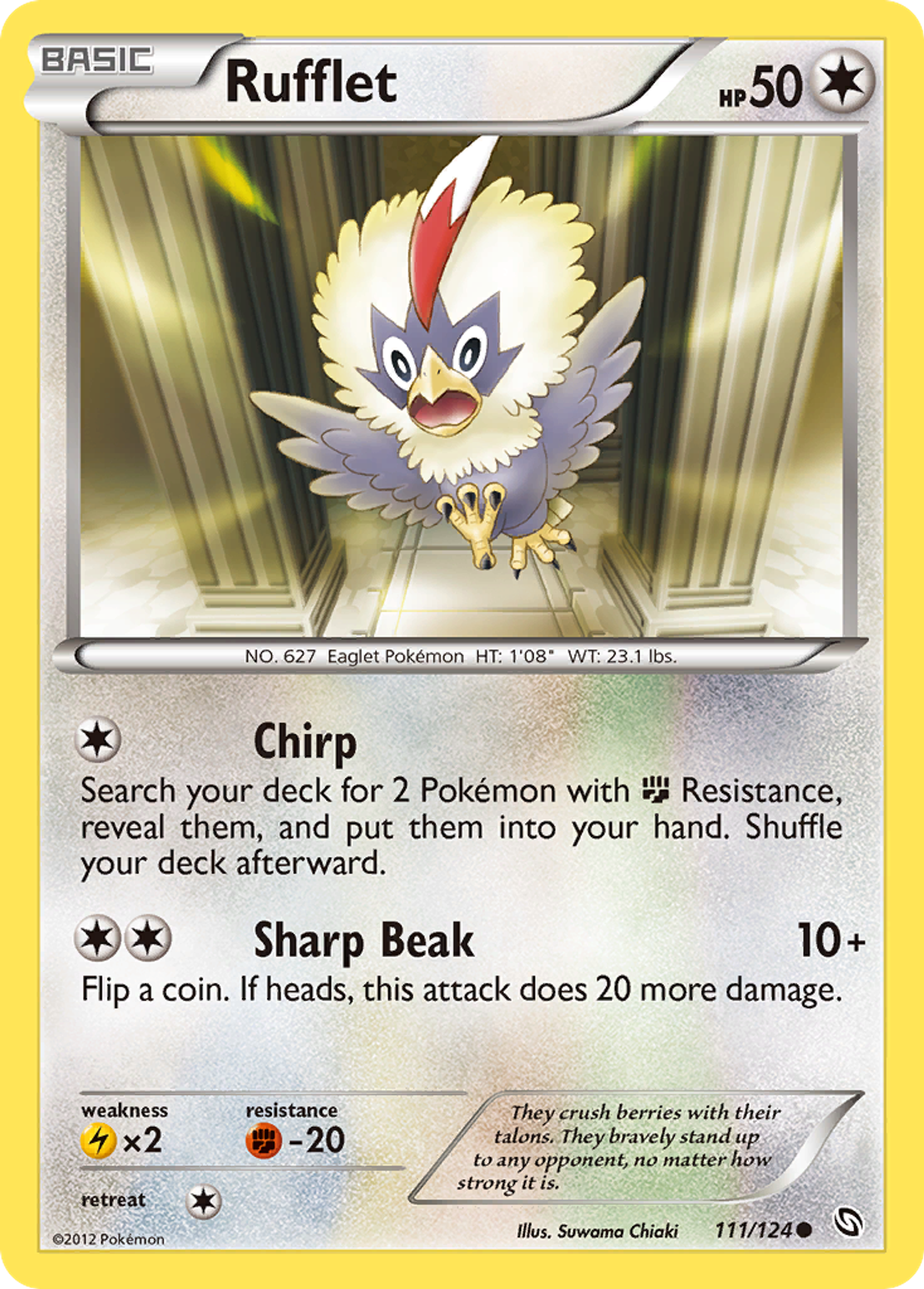 Rufflet — Dragons Exalted — Pokemon
