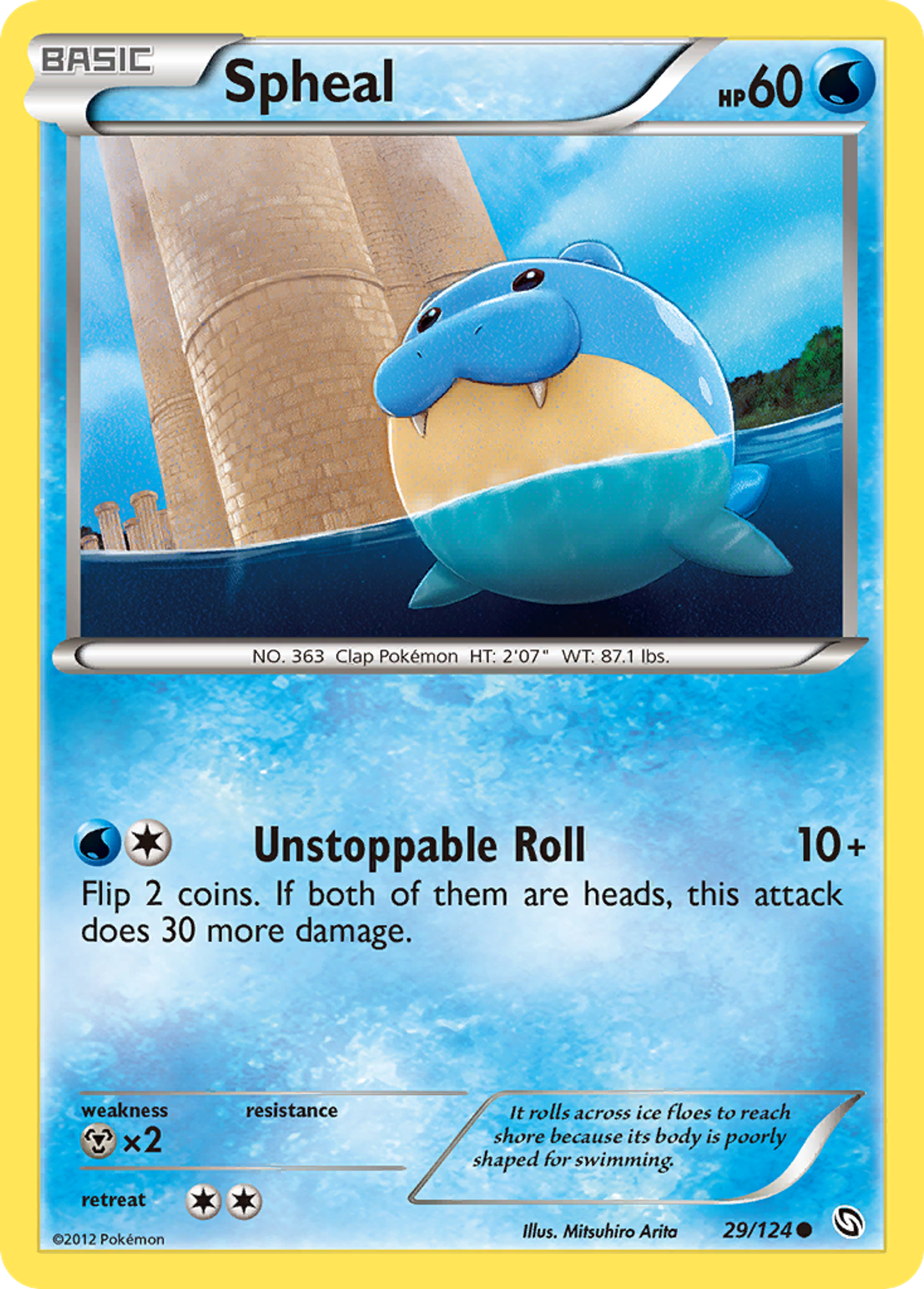 Spheal — Dragons Exalted — Pokemon