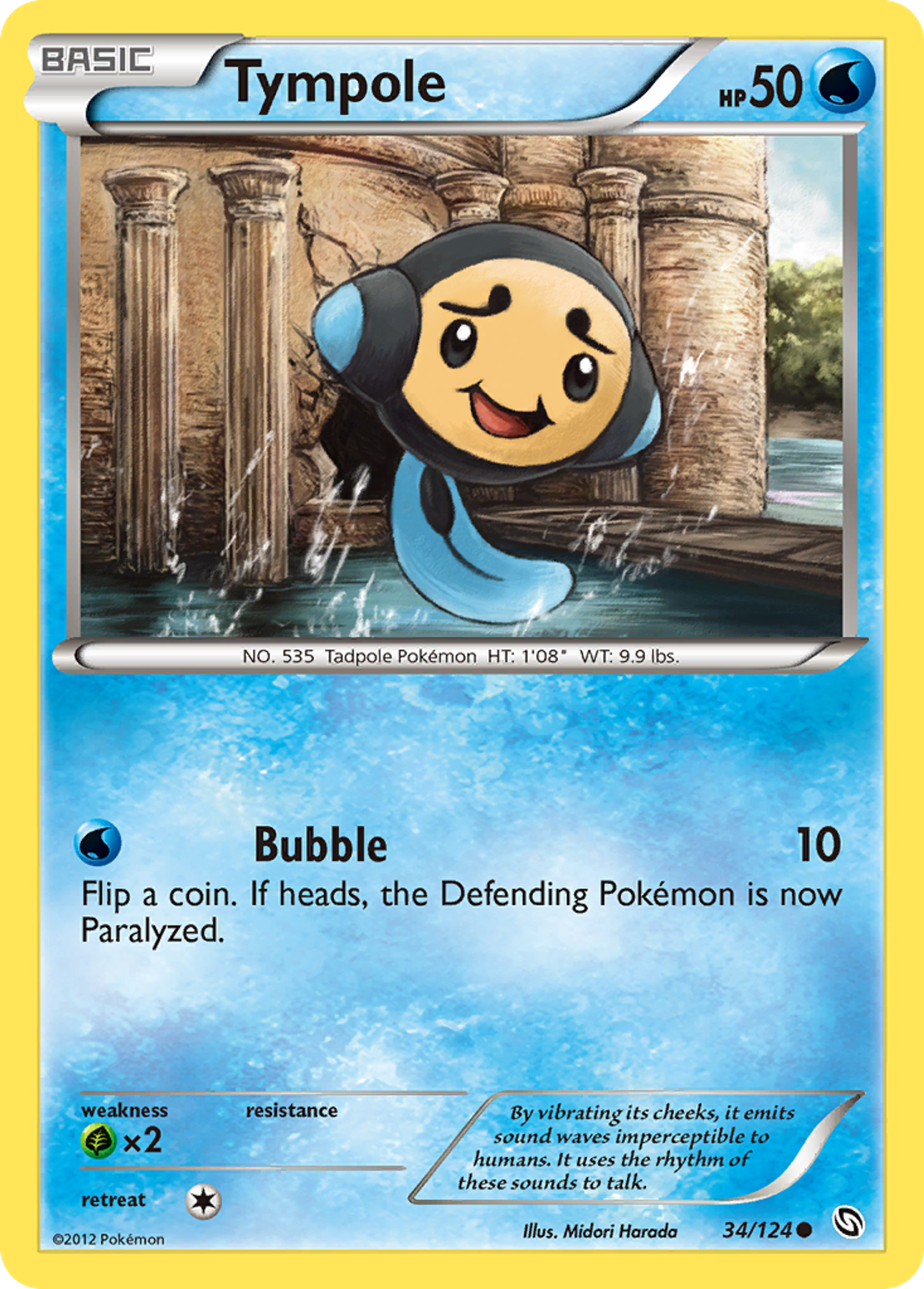 Tympole — Dragons Exalted — Pokemon
