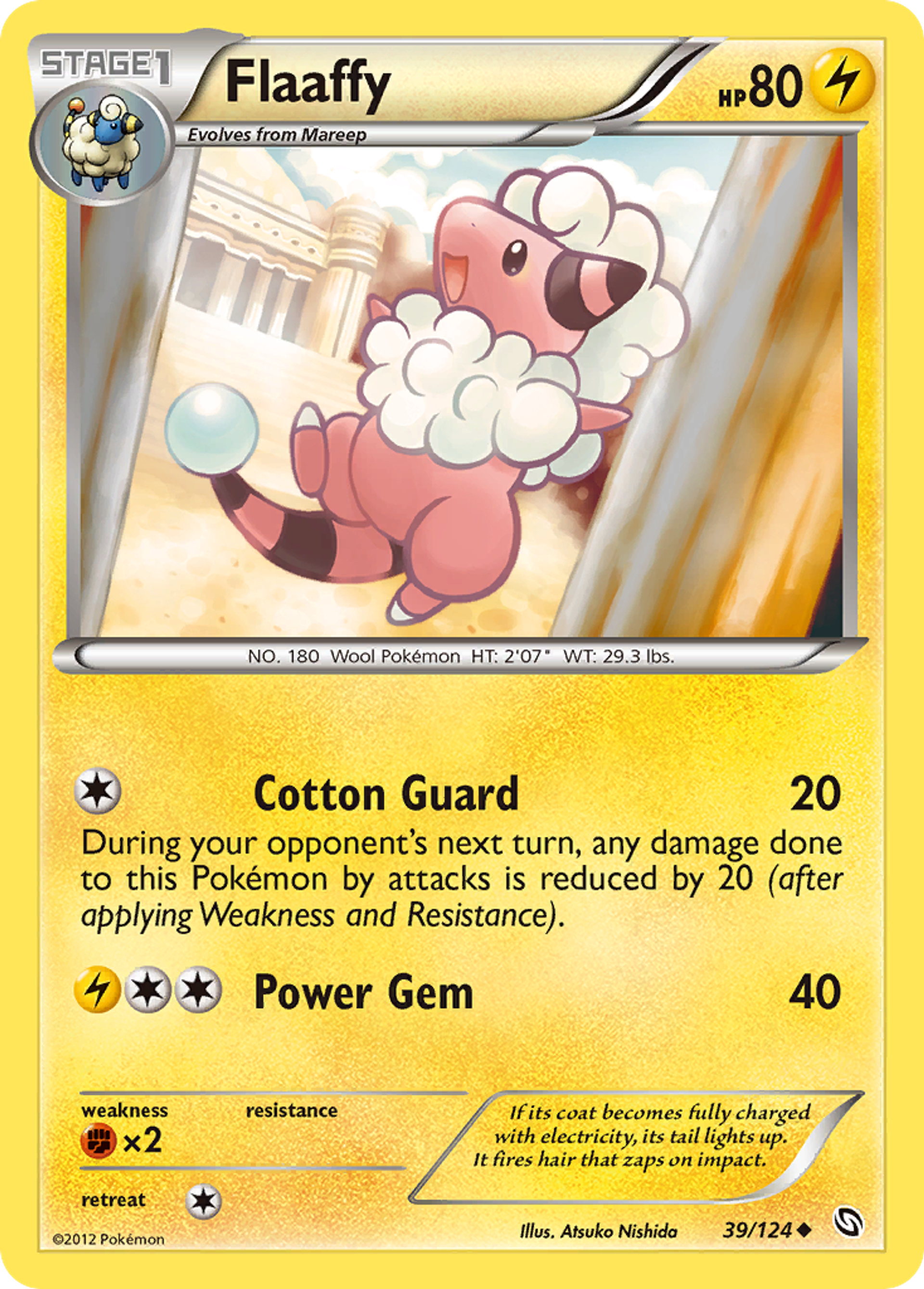 Flaaffy — Dragons Exalted — Pokémon