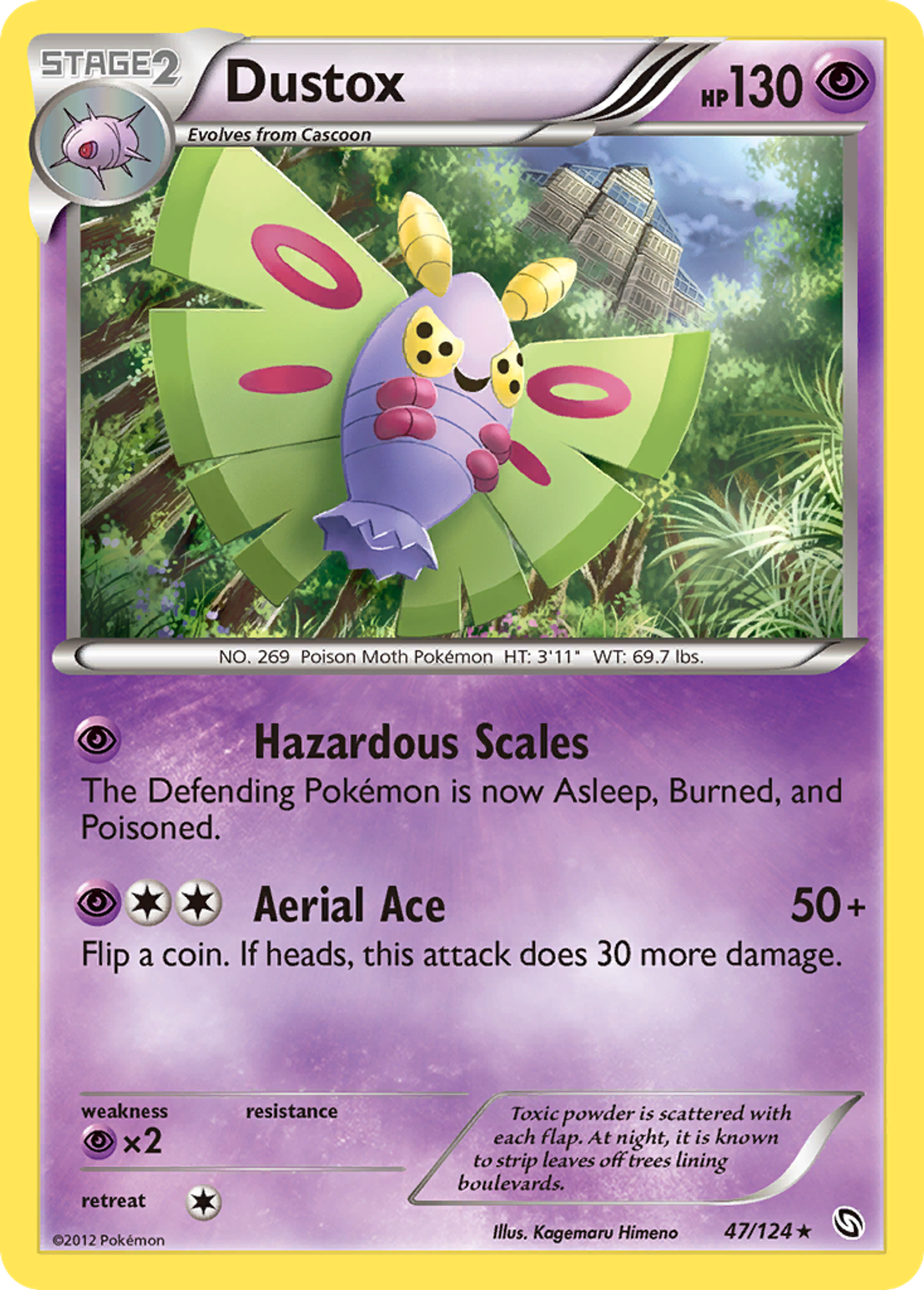 Dustox — Dragons Exalted — Pokemon