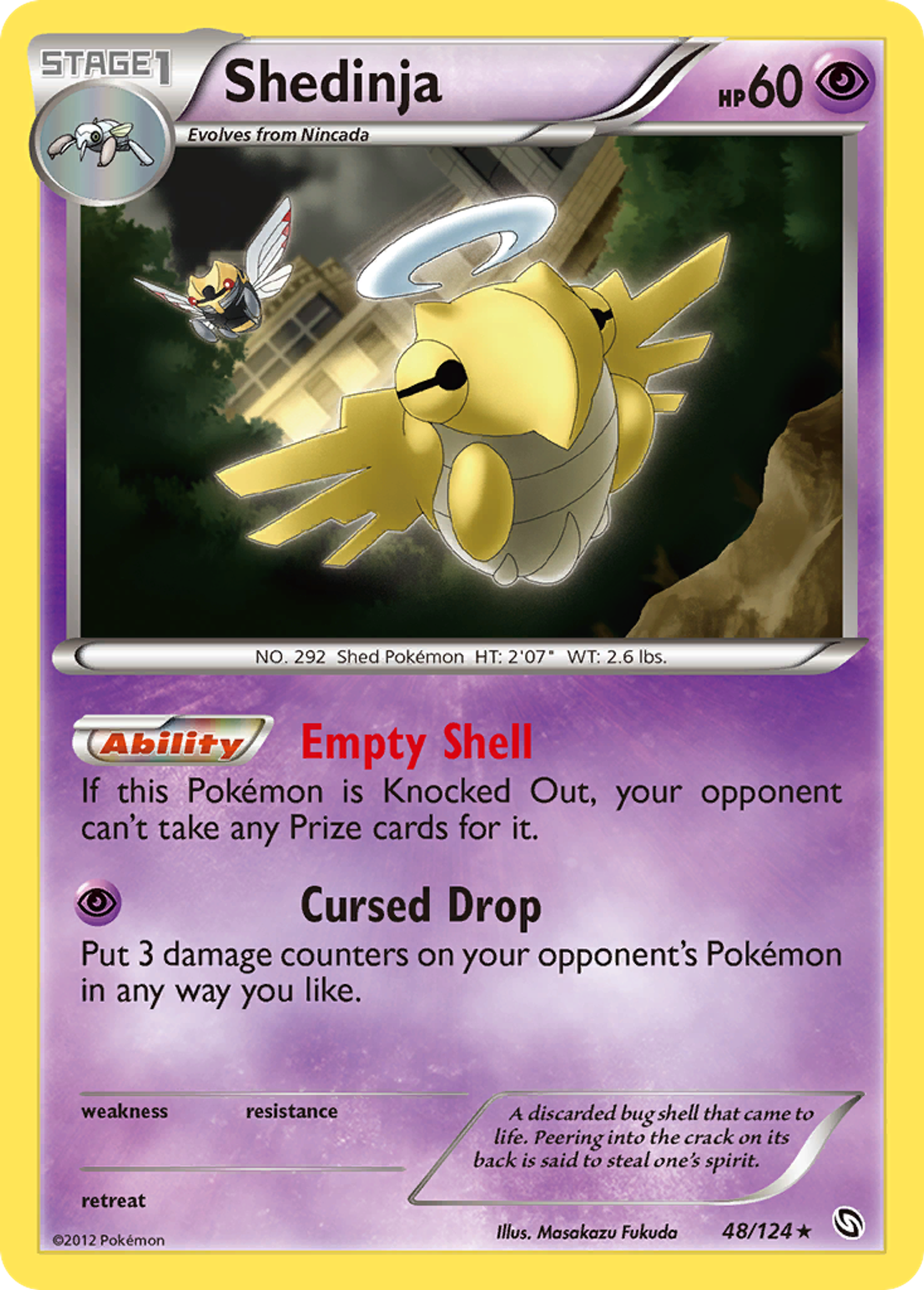Shedinja — Dragons Exalted — Pokemon