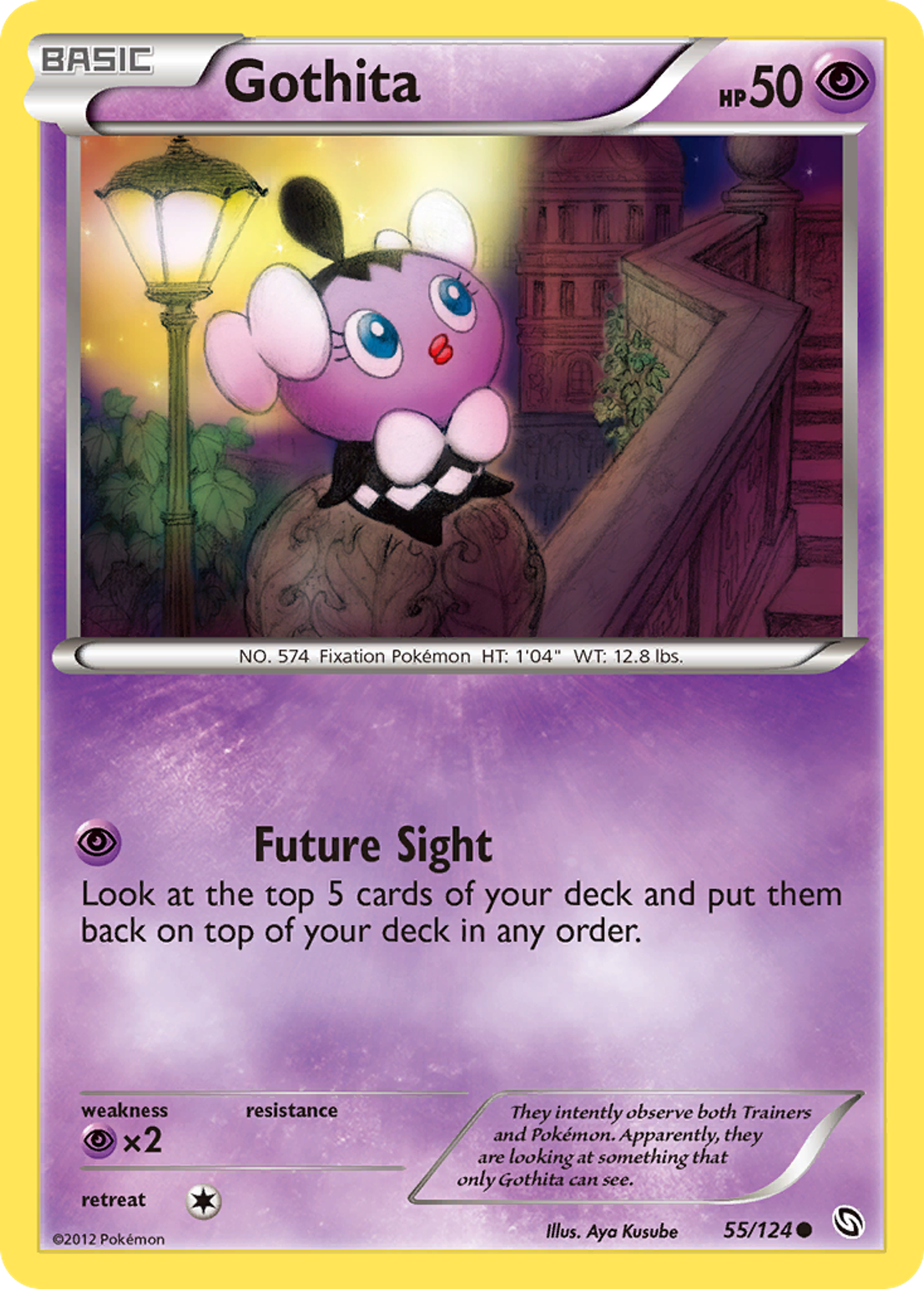 Gothita — Dragons Exalted — Pokemon