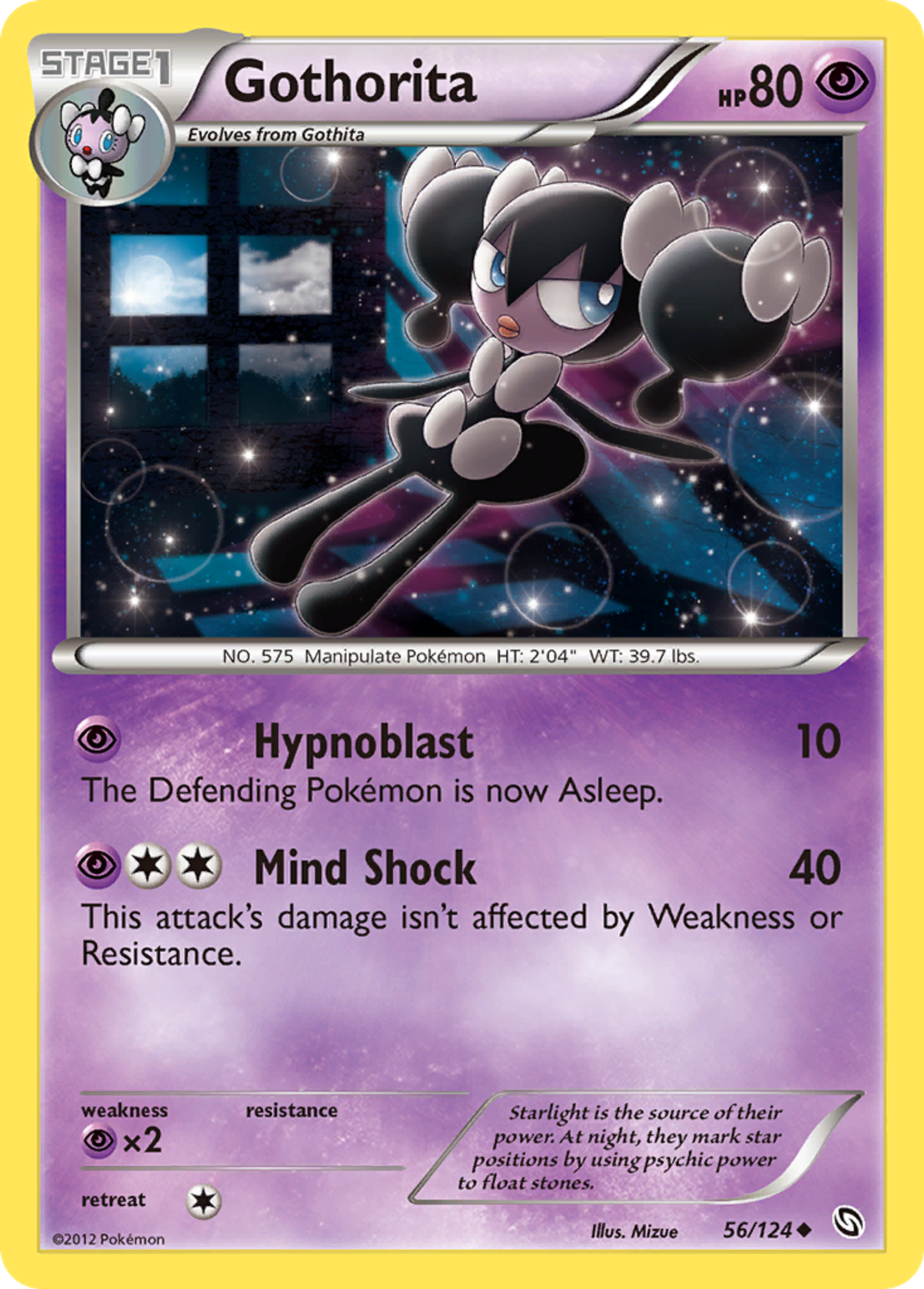 Gothorita — Dragons Exalted — Pokemon