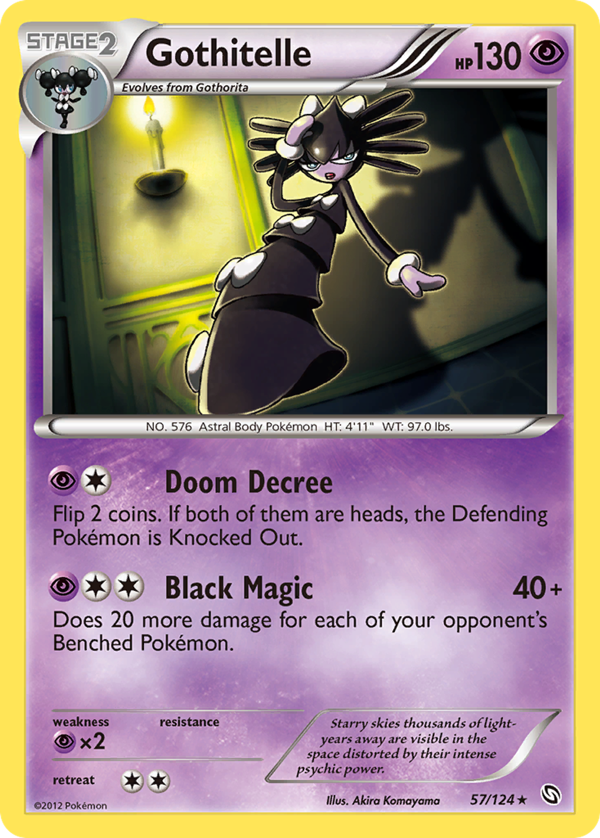 Gothitelle — Dragons Exalted — Pokemon