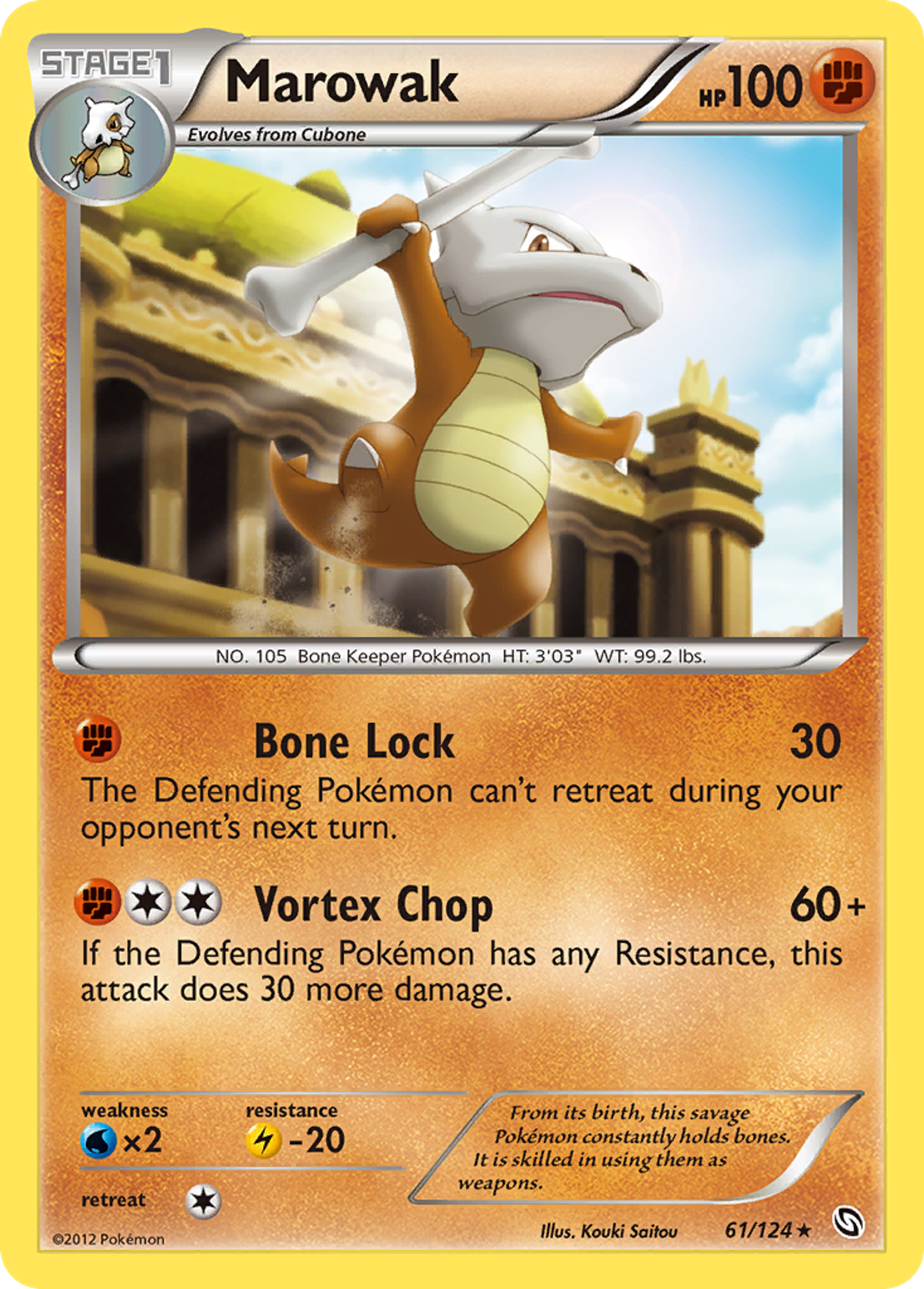 Marowak — Dragons Exalted — Pokemon