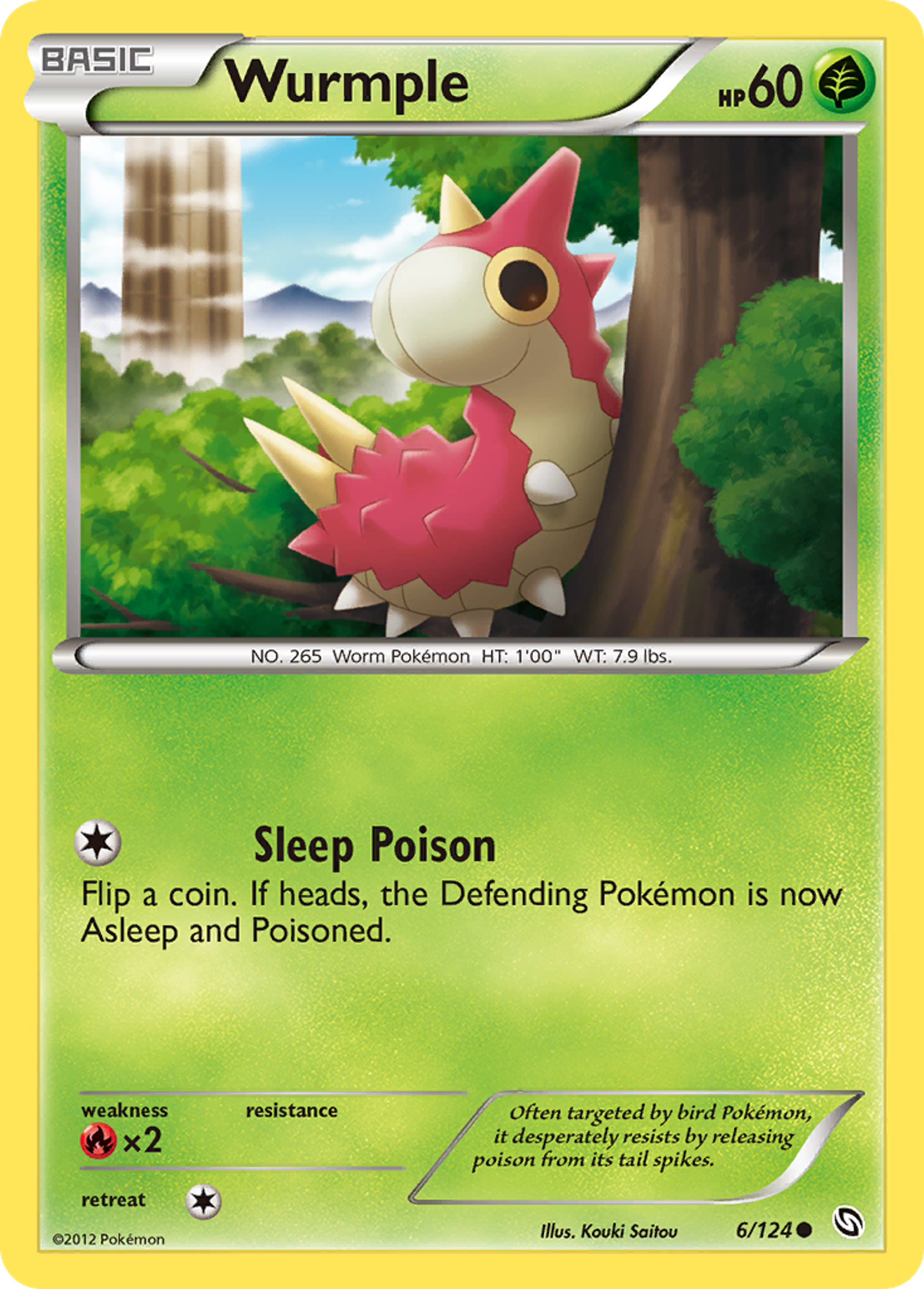 Wurmple — Dragons Exalted — Pokemon