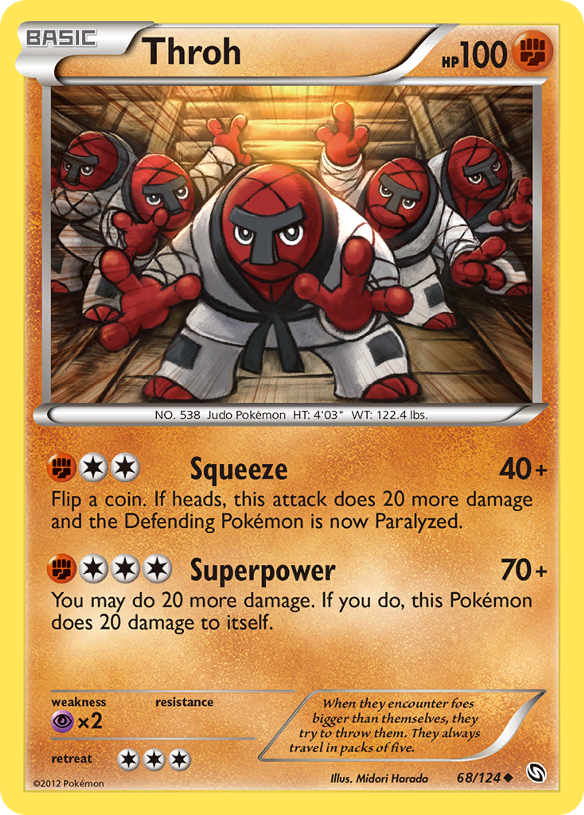 Throh — Dragons Exalted — Pokemon