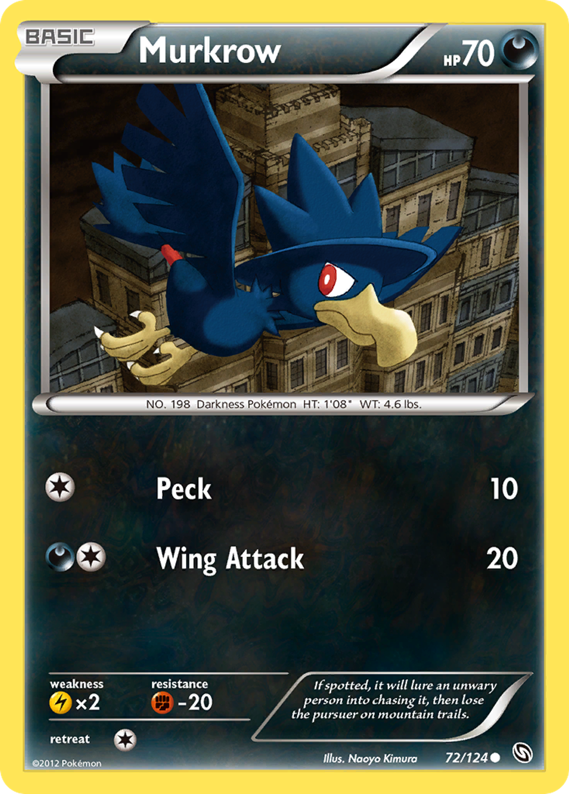 Murkrow — Dragons Exalted — Pokemon