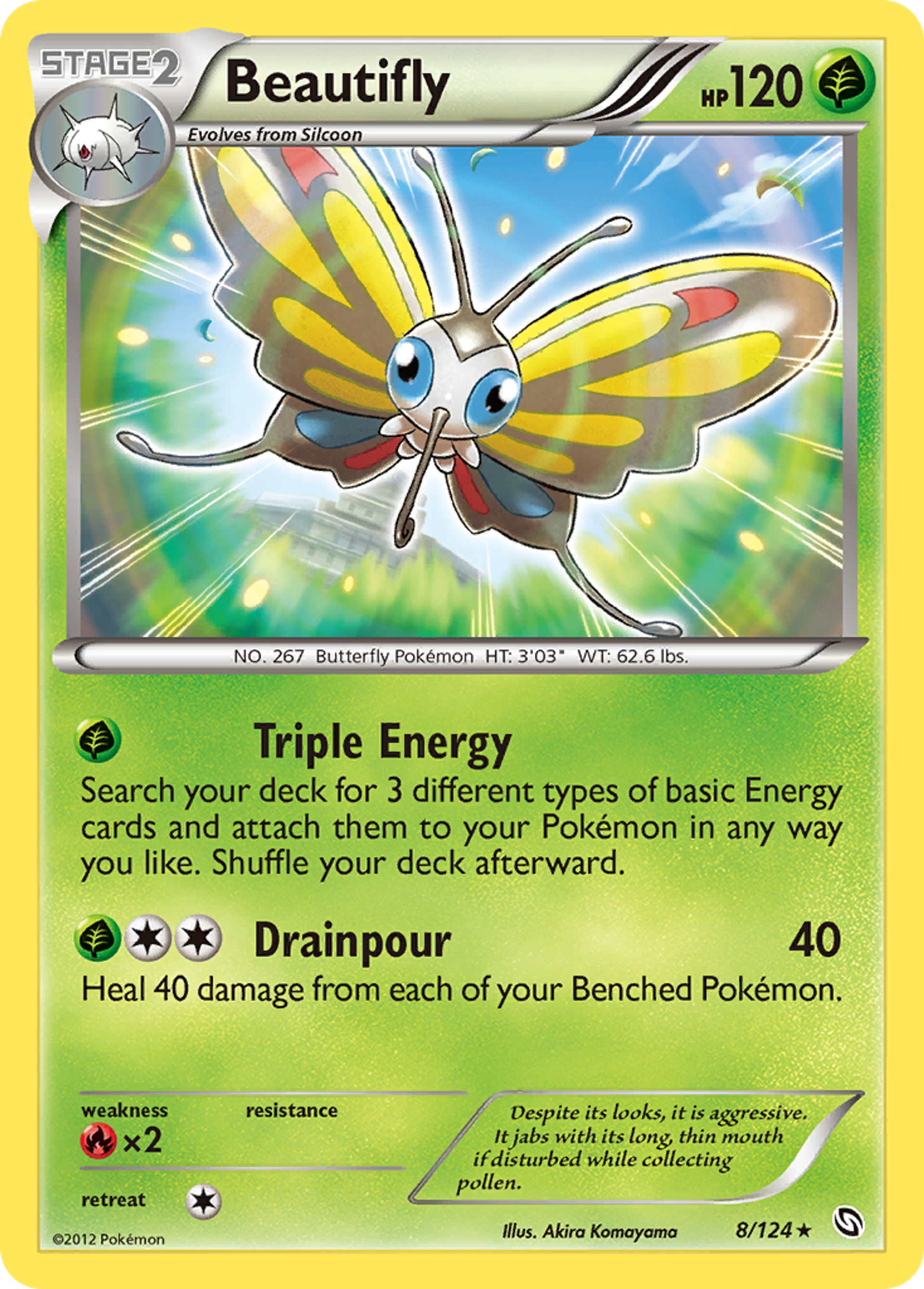 Beautifly — Dragons Exalted — Pokemon