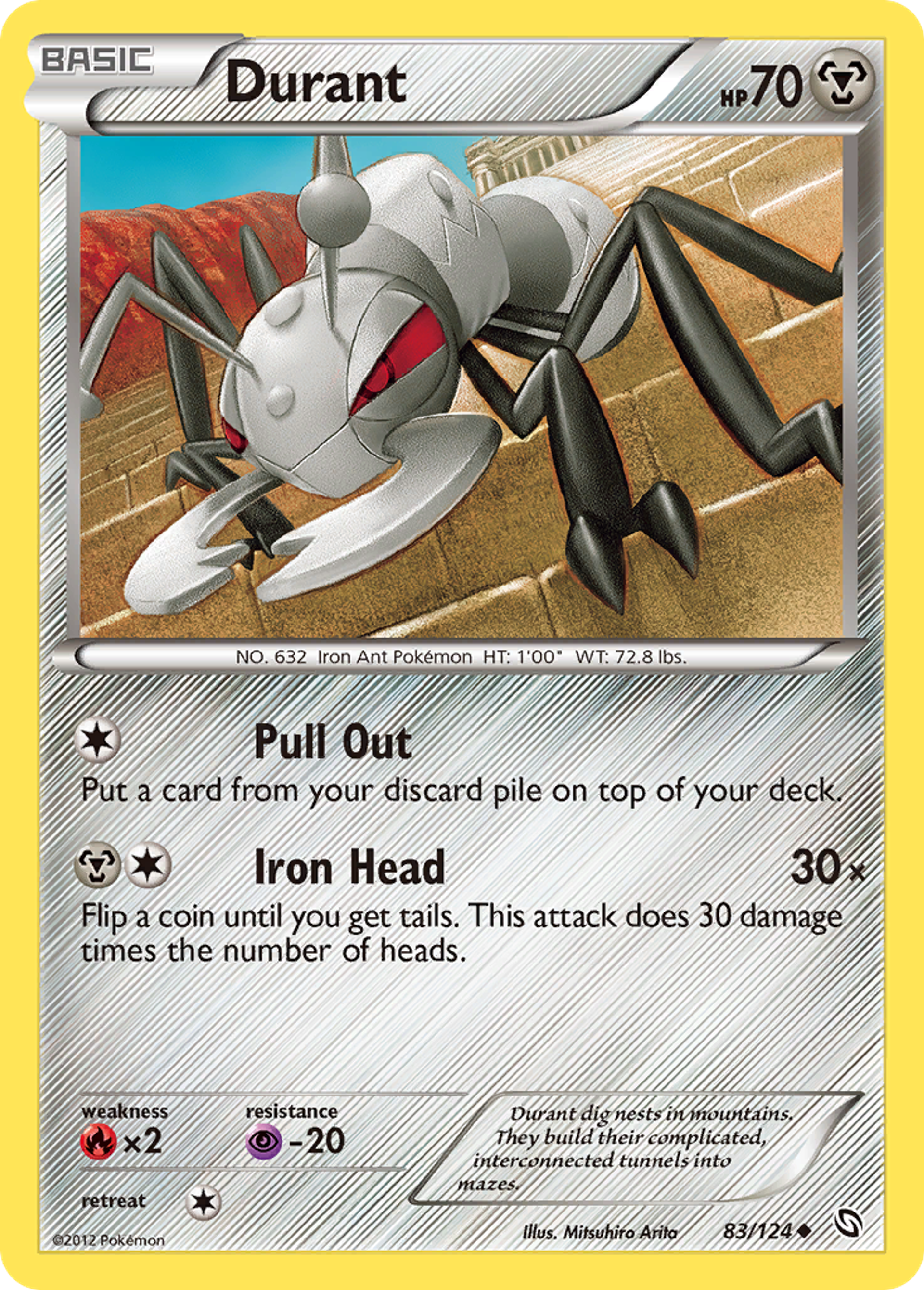 Durant — Dragons Exalted — Pokemon