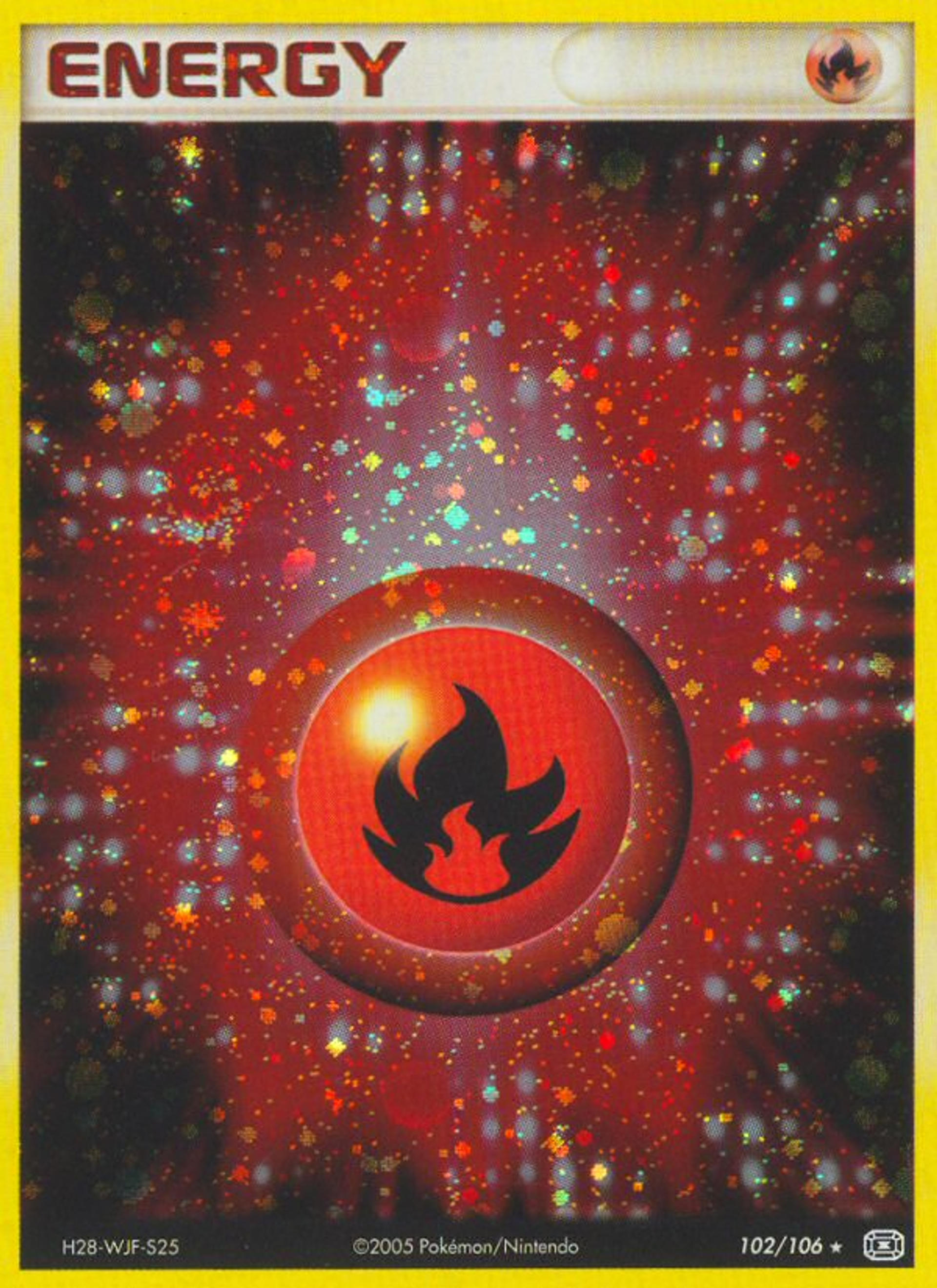 Fire Energy — Emerald — Pokemon