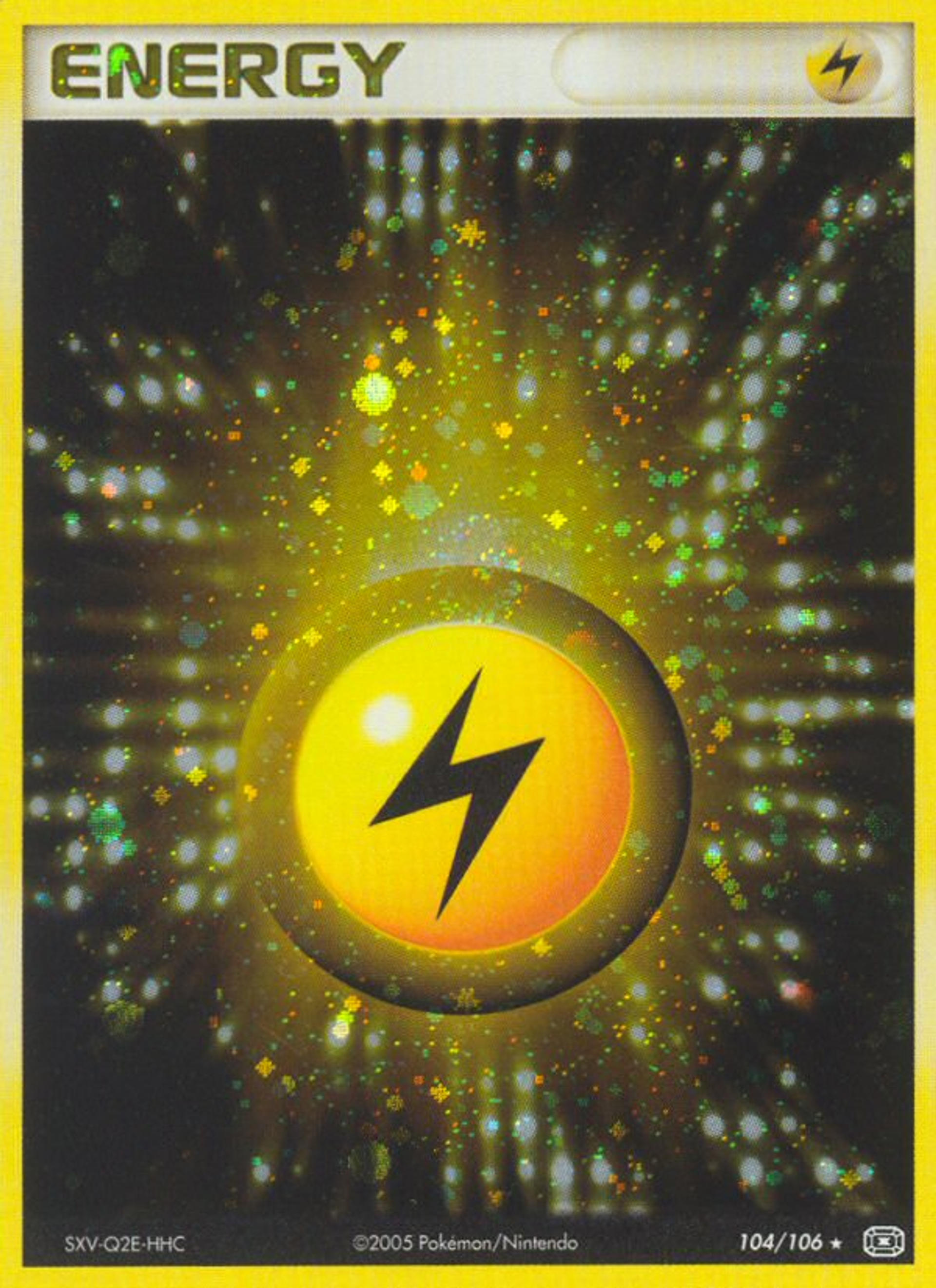 Lightning Energy — Emerald — Pokemon