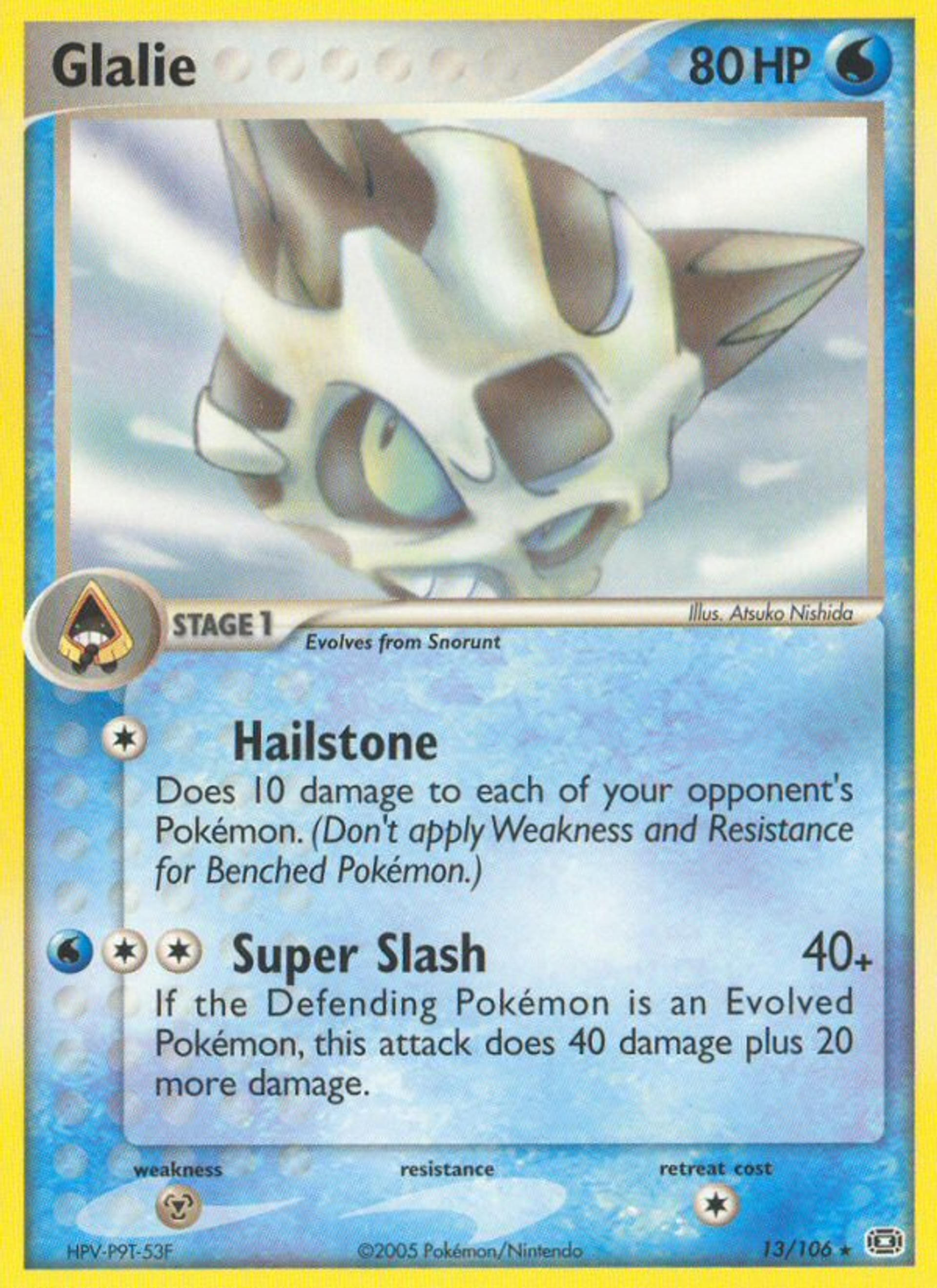 Glalie — Emerald — Pokemon