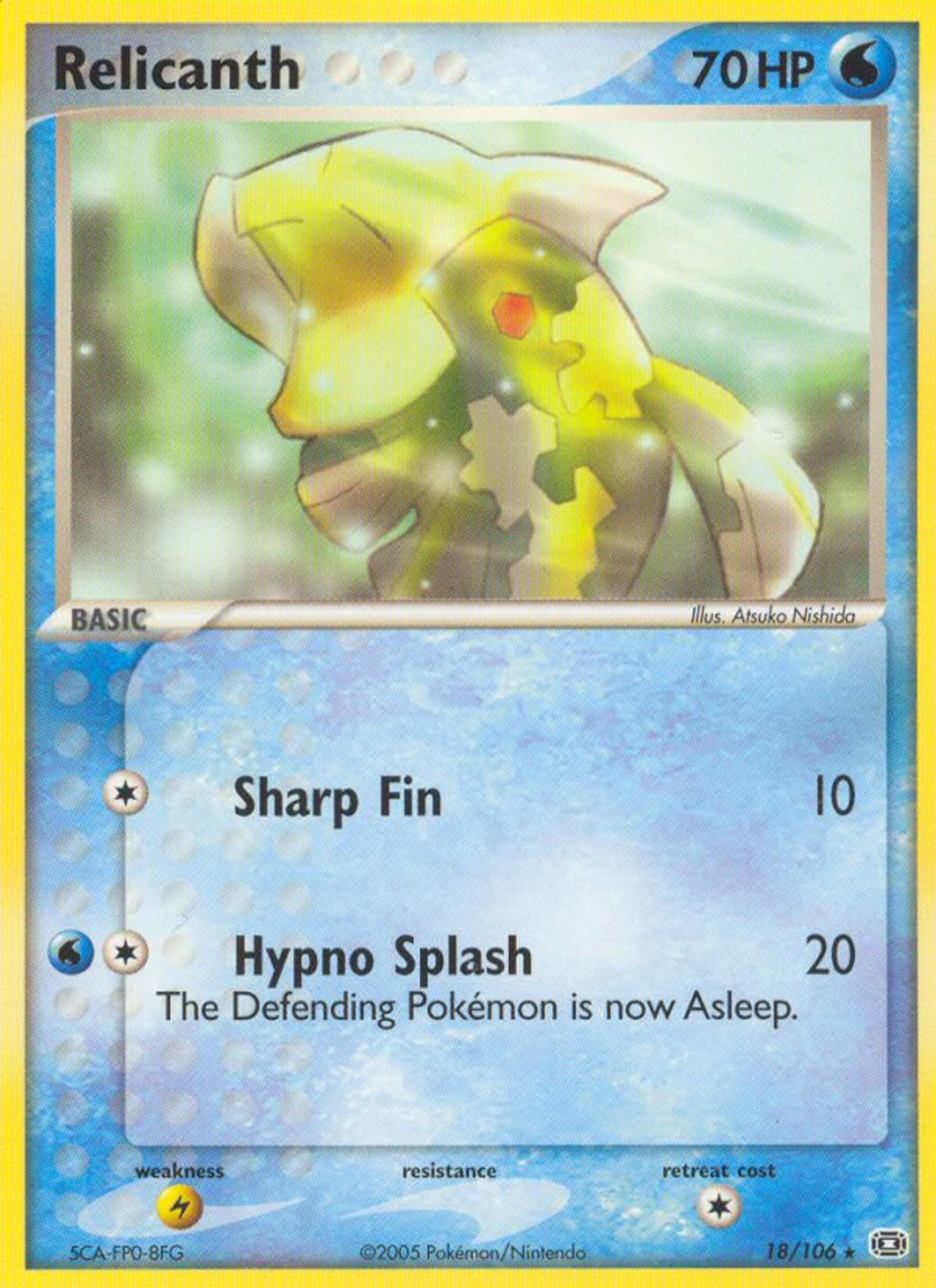 Relicanth — Emerald — Pokemon