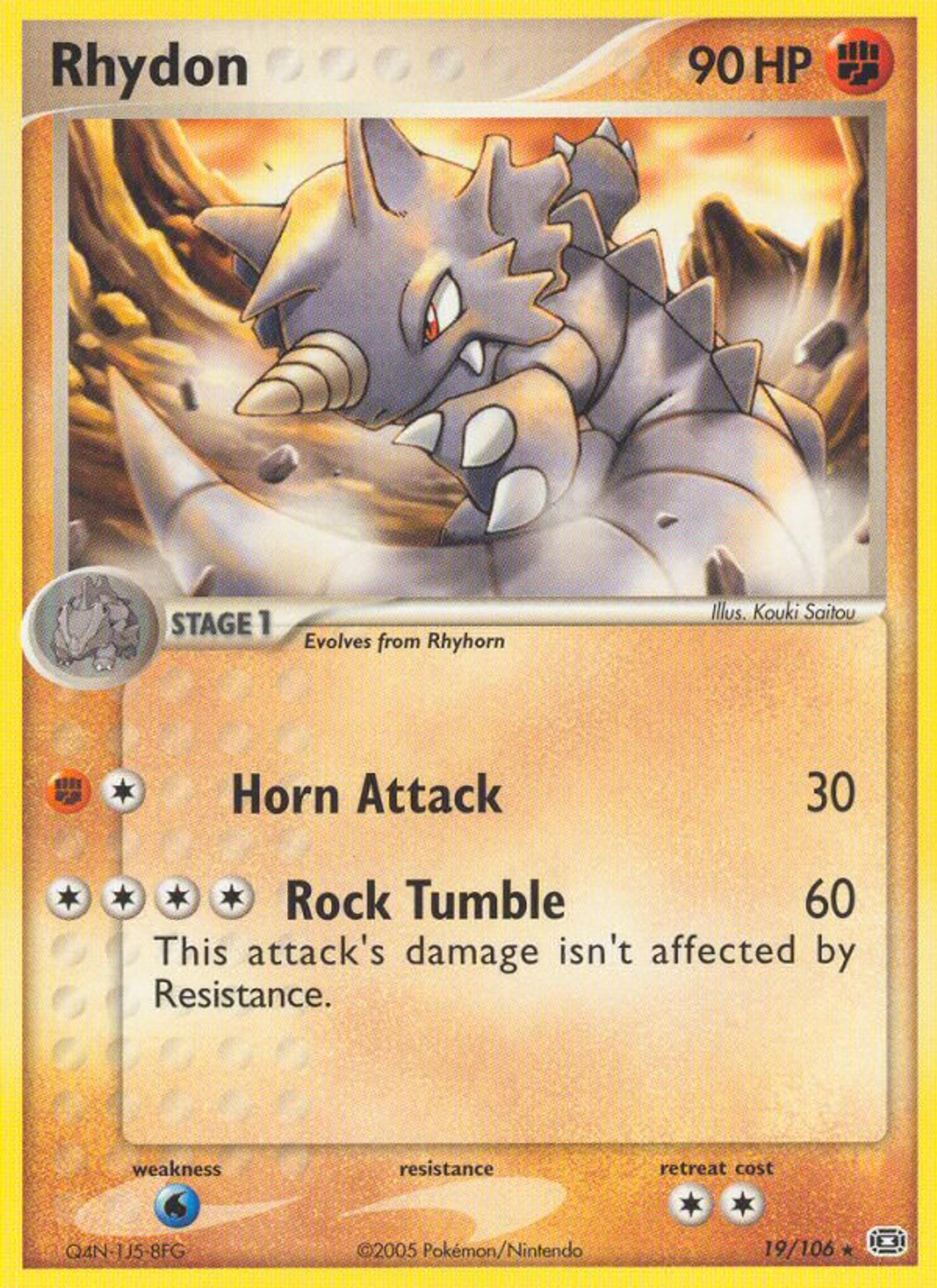 Rhydon — Emerald — Pokemon