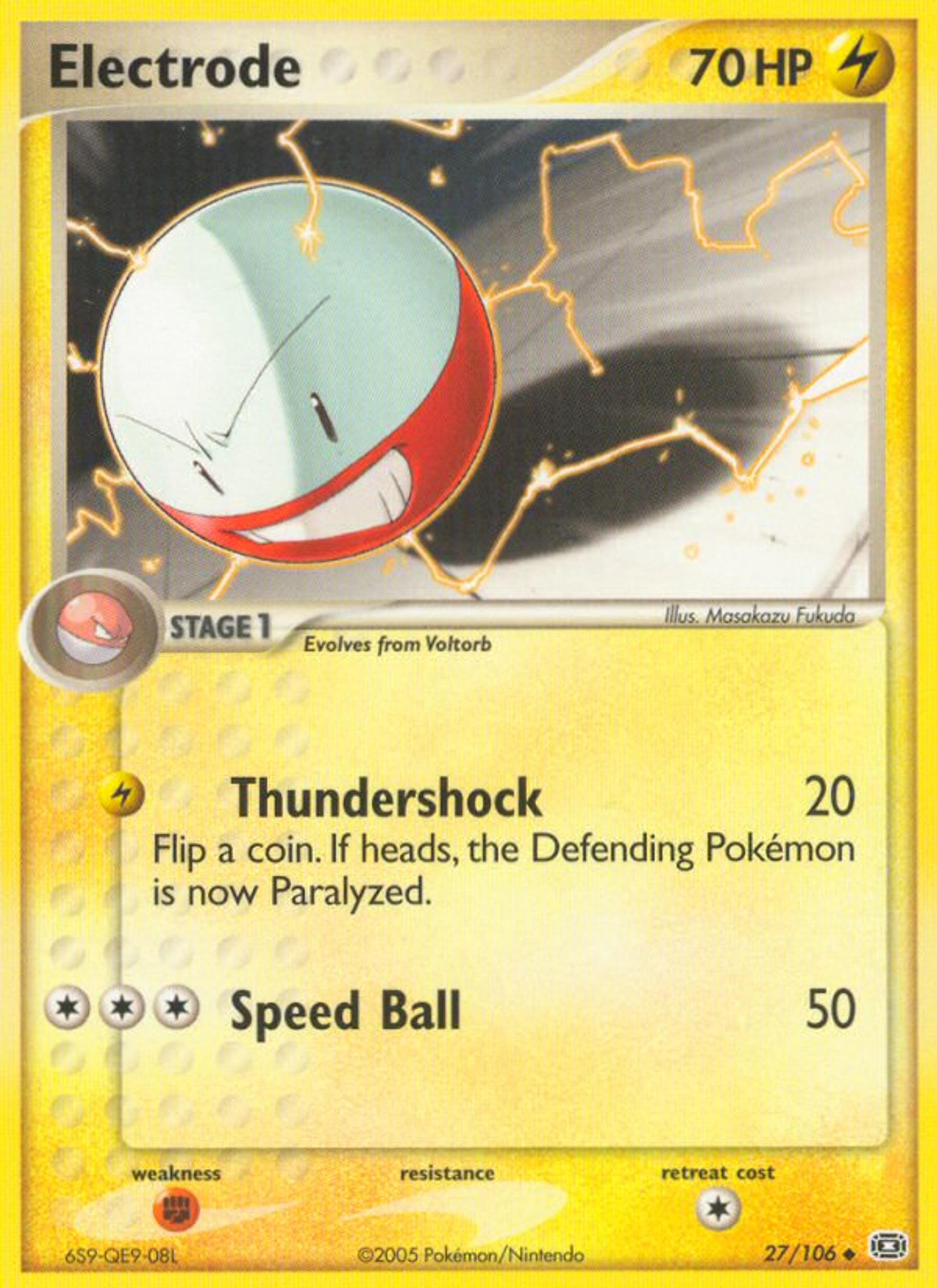 Electrode — Emerald — Pokemon