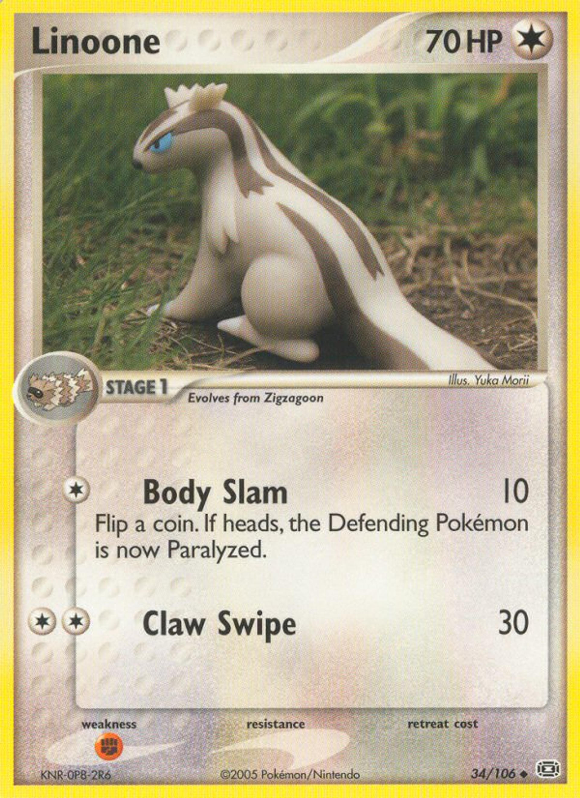 Linoone — Emerald — Pokémon