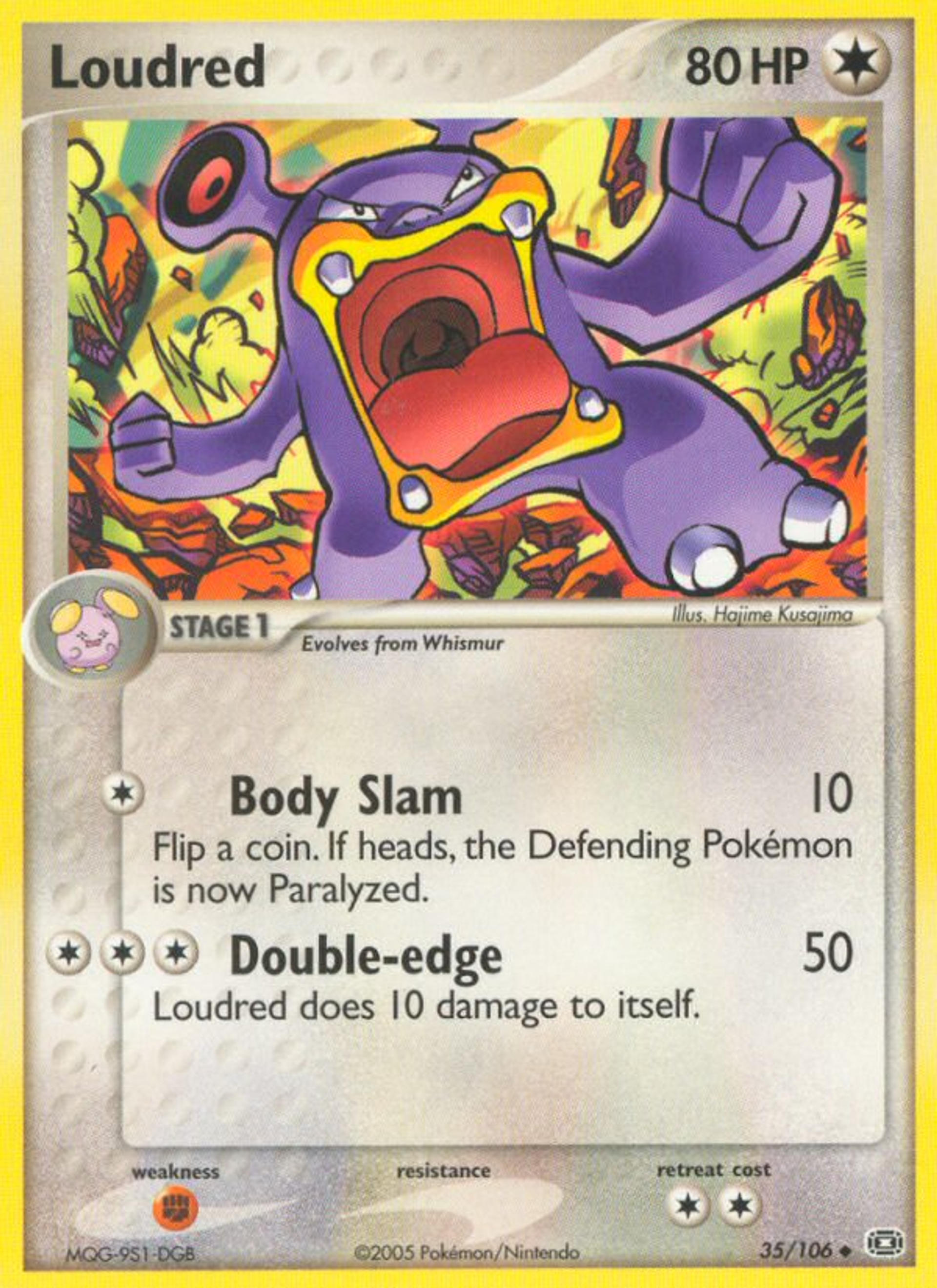 Loudred — Emerald — Pokemon