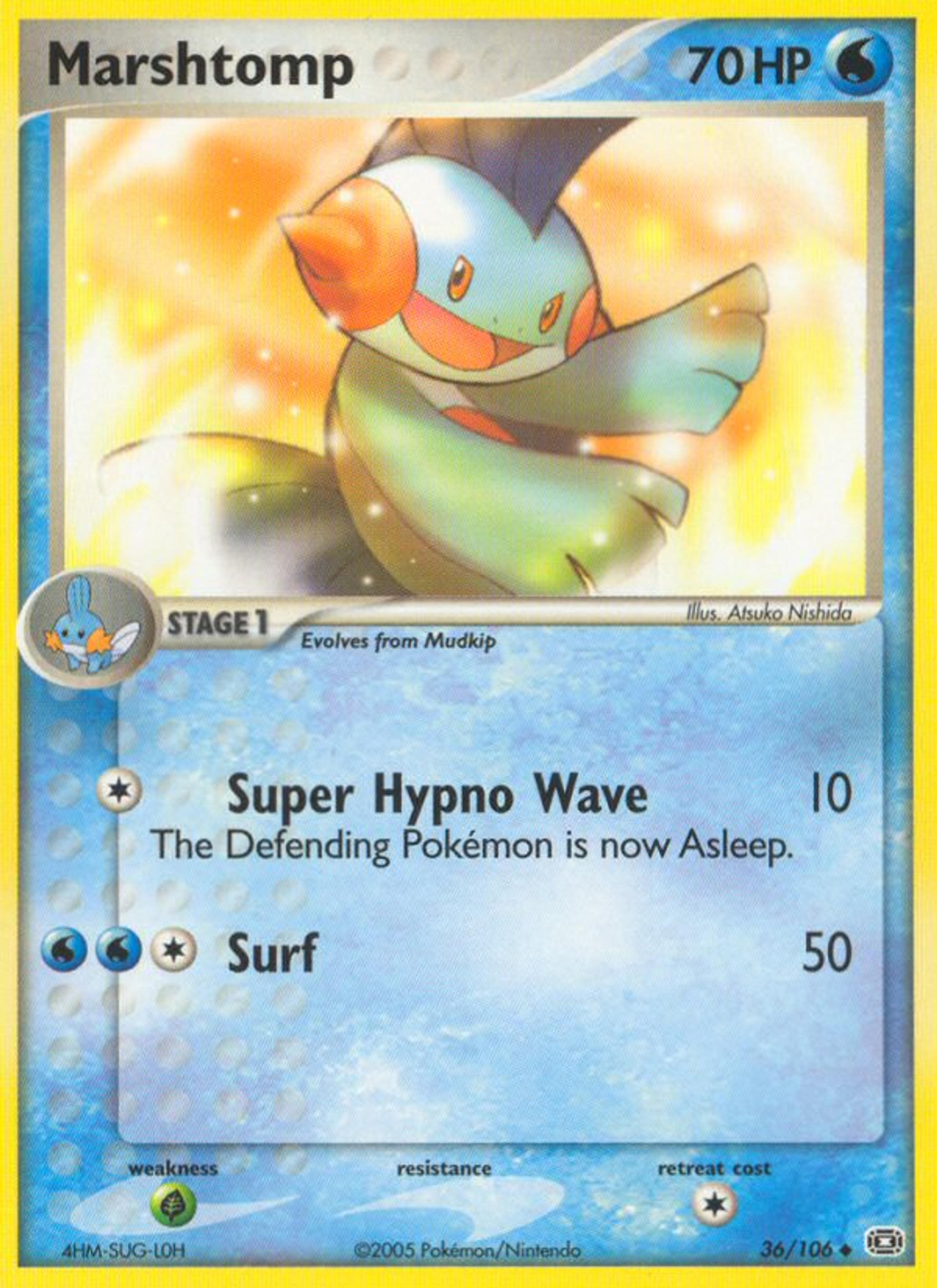 Marshtomp — Emerald — Pokemon