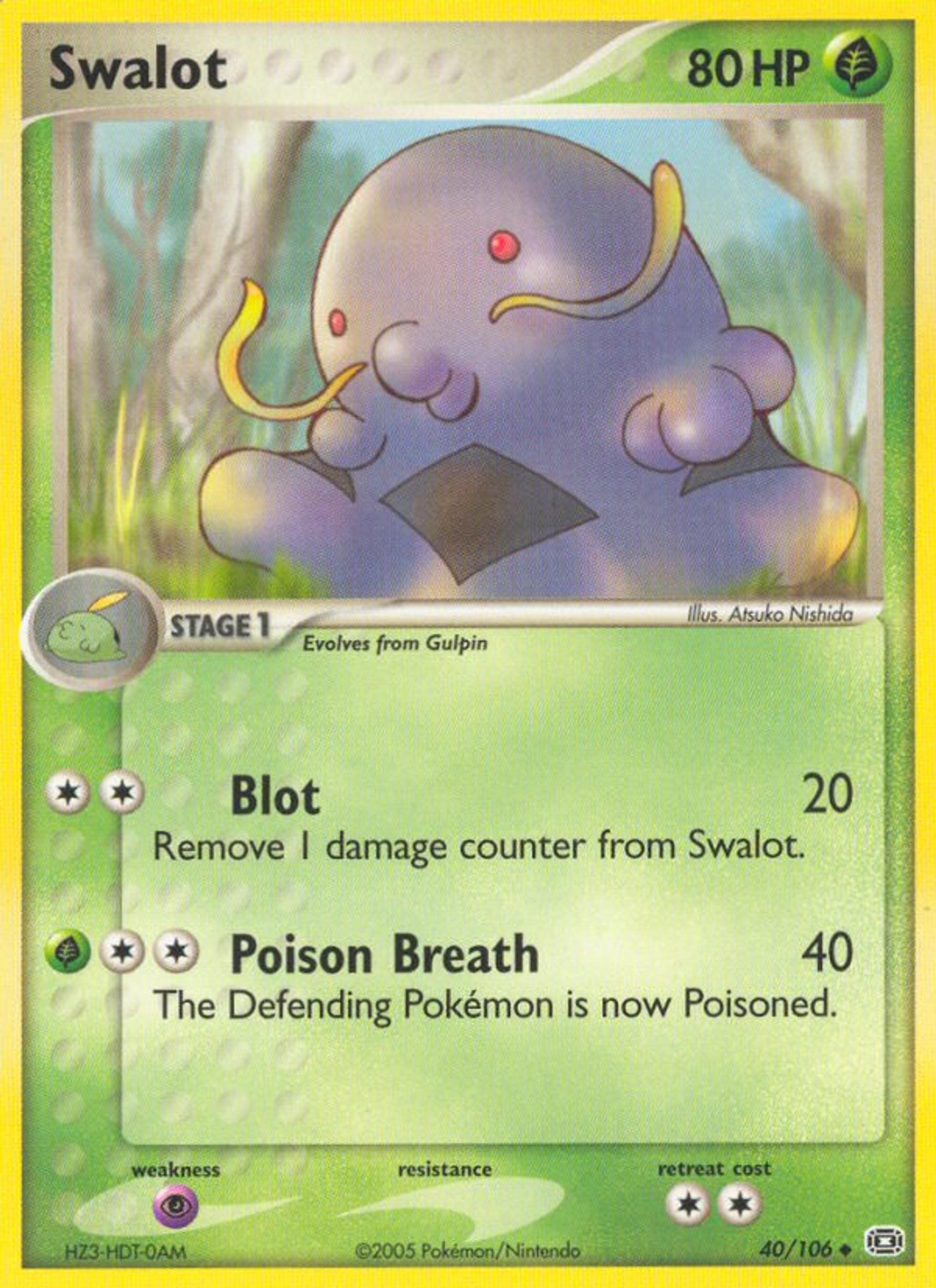 Swalot — Emerald — Pokemon