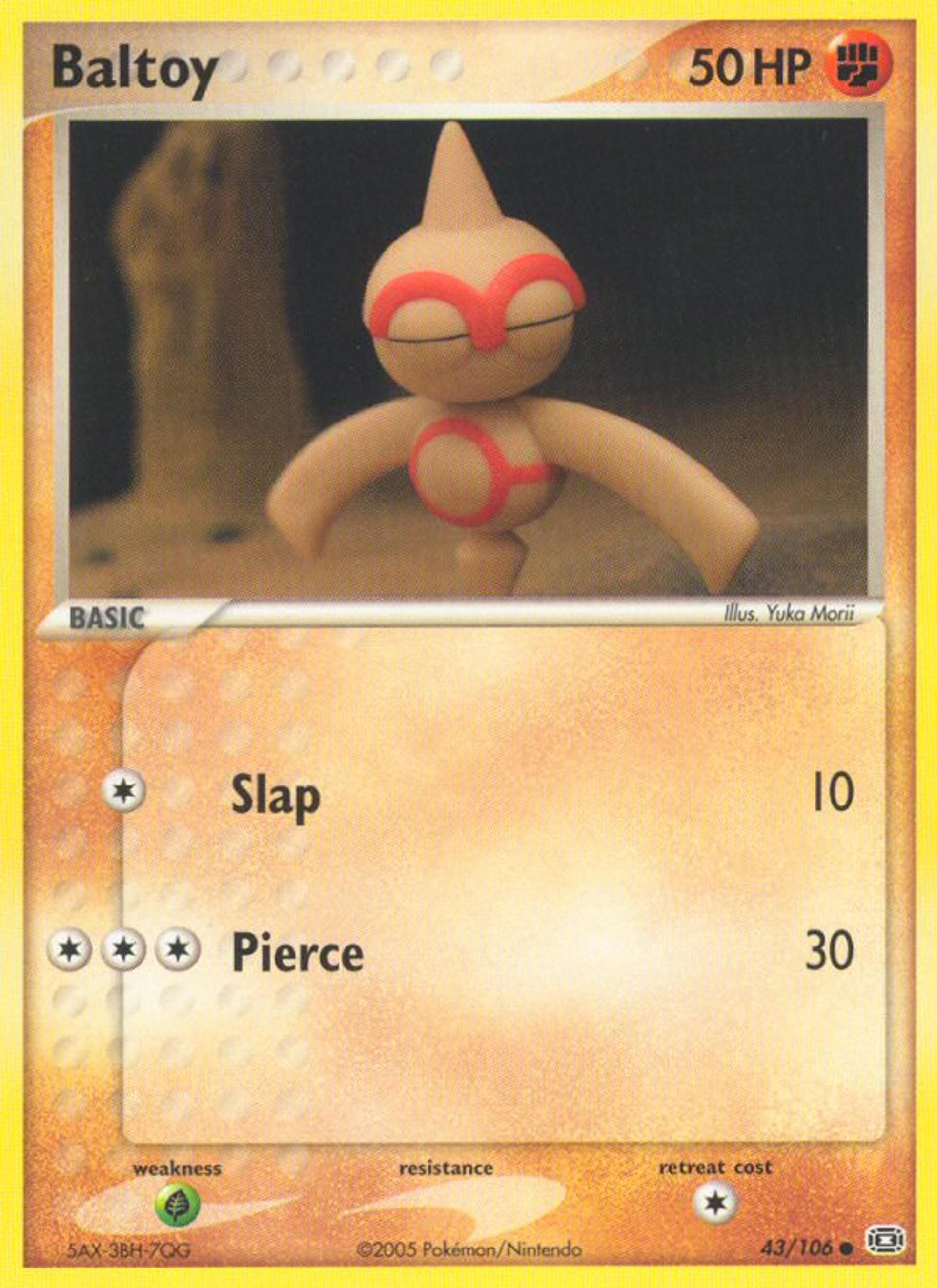 Baltoy — Emerald — Pokemon
