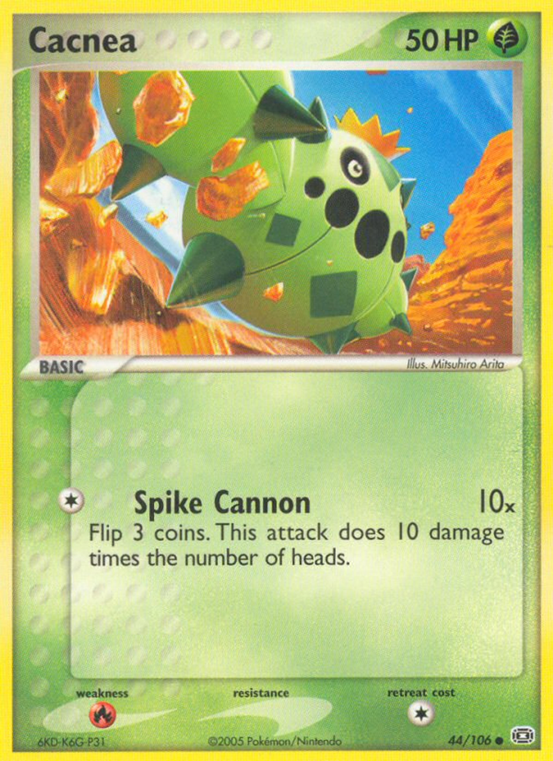 Cacnea — Emerald — Pokemon