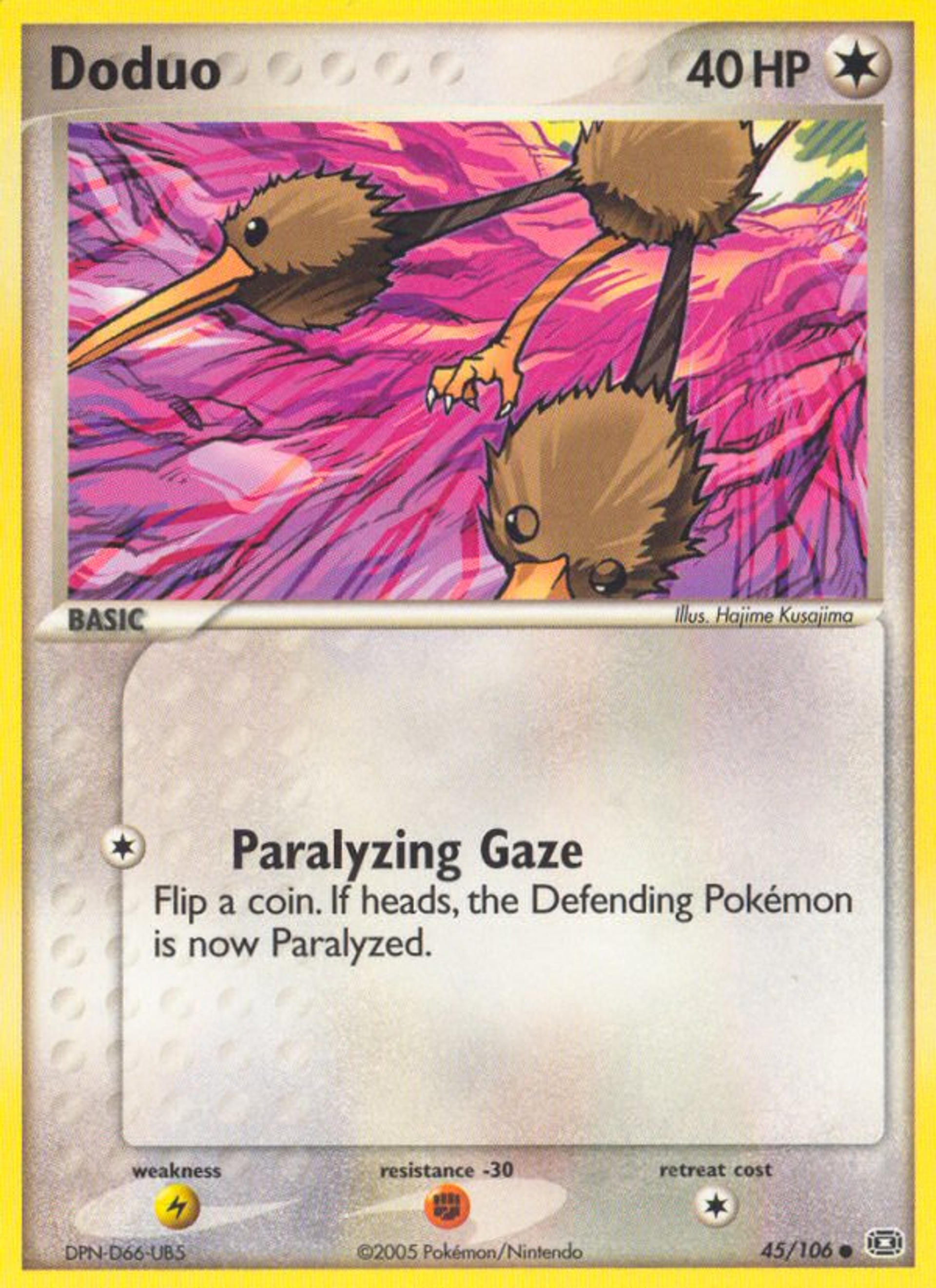Doduo — Emerald — Pokemon
