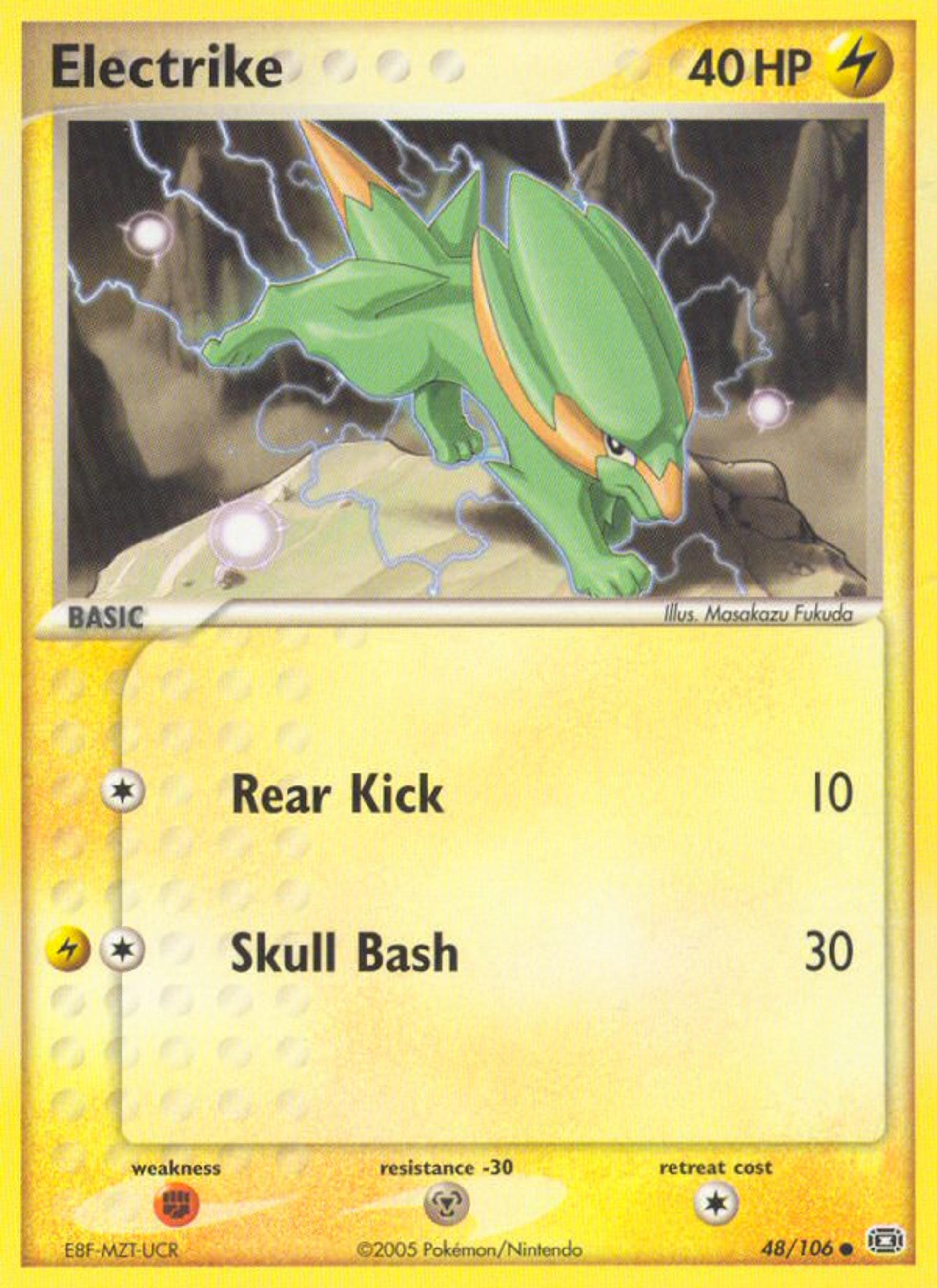 Electrike — Emerald — Pokemon