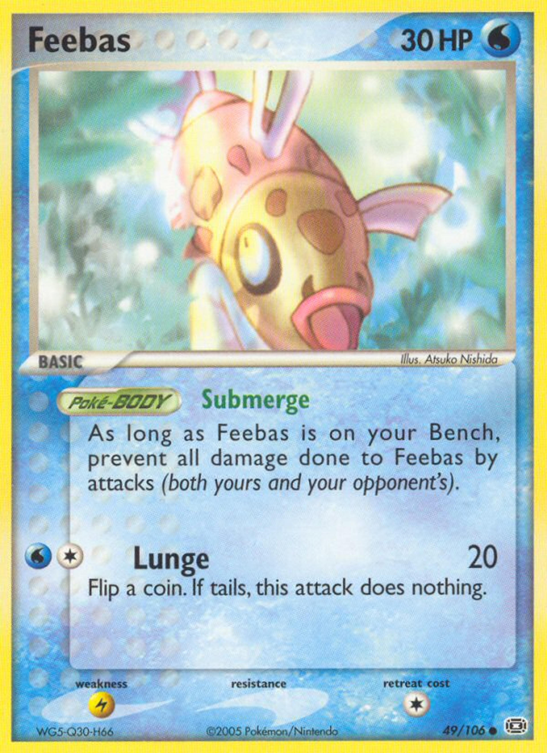 Feebas — Emerald — Pokemon