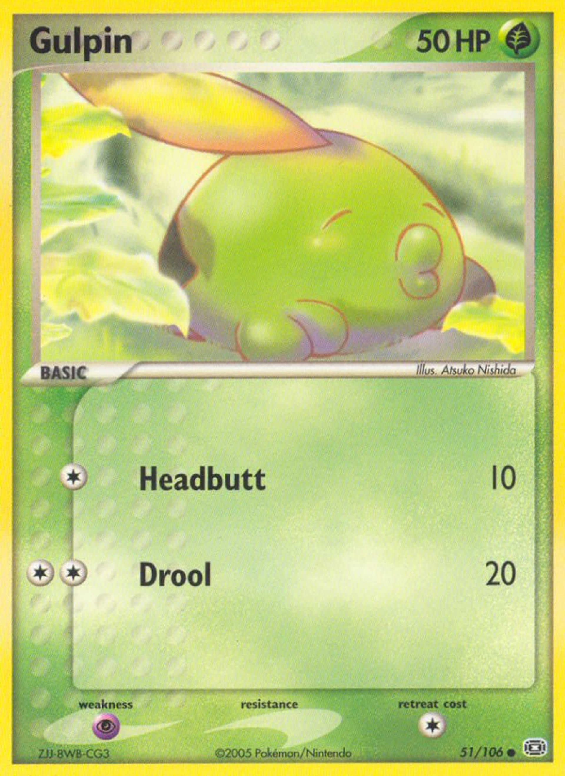 Gulpin — Emerald — Pokemon