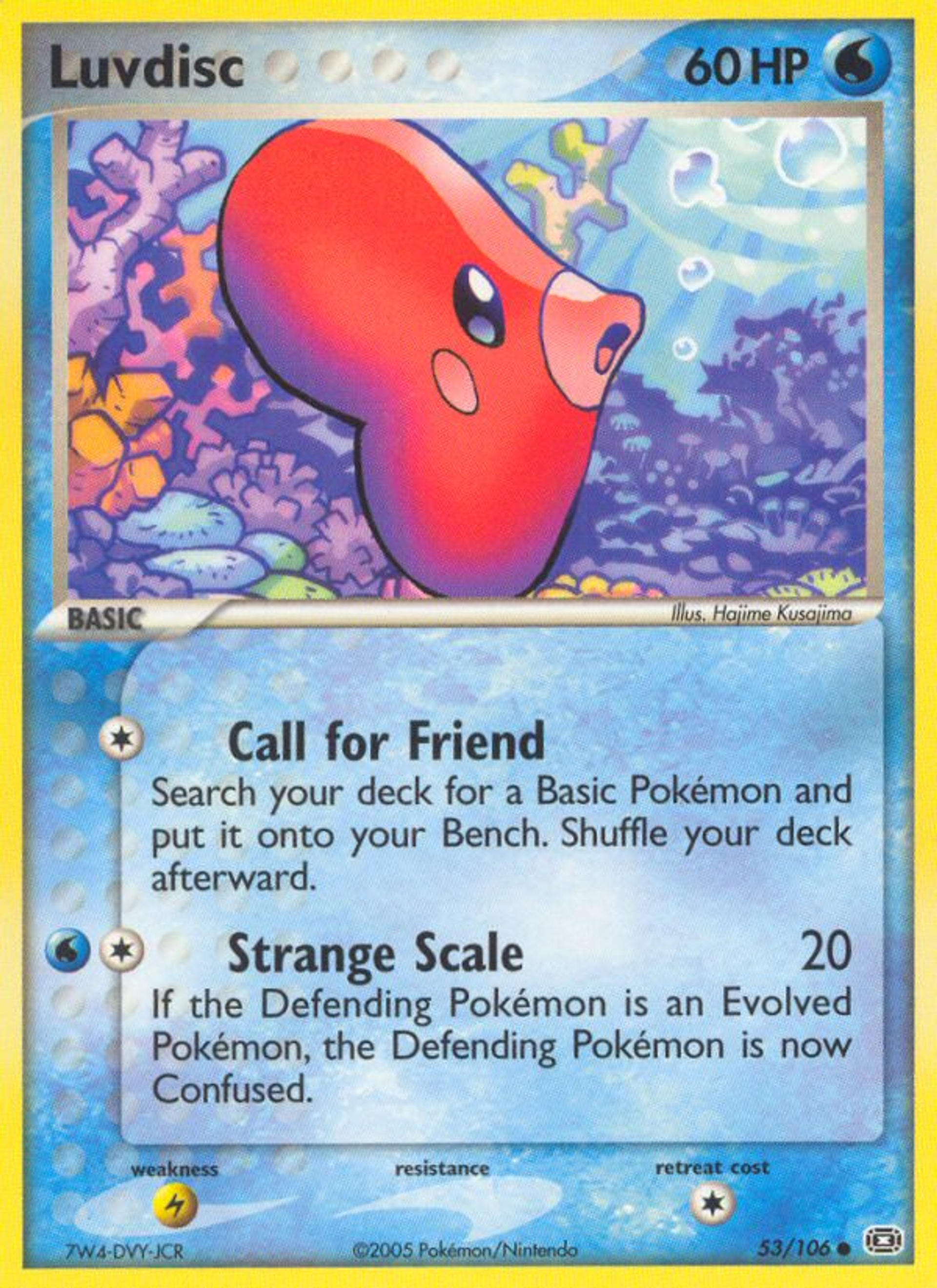 Luvdisc — Emerald — Pokemon