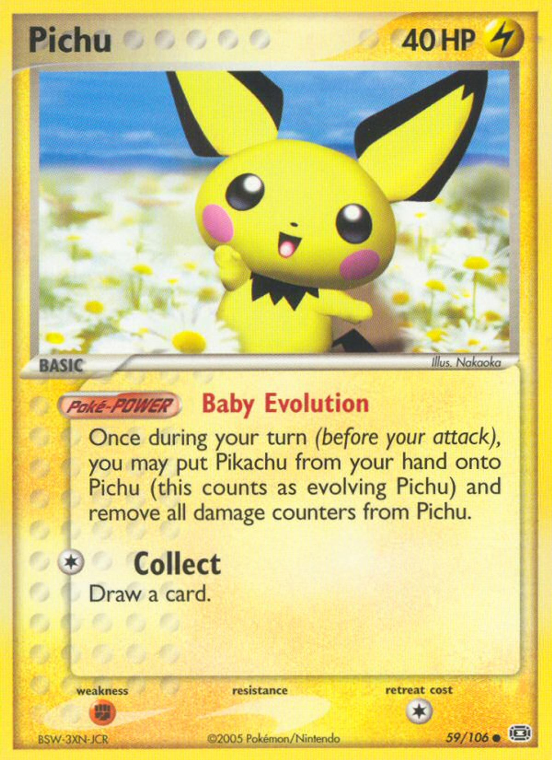 Pichu — Emerald — Pokemon