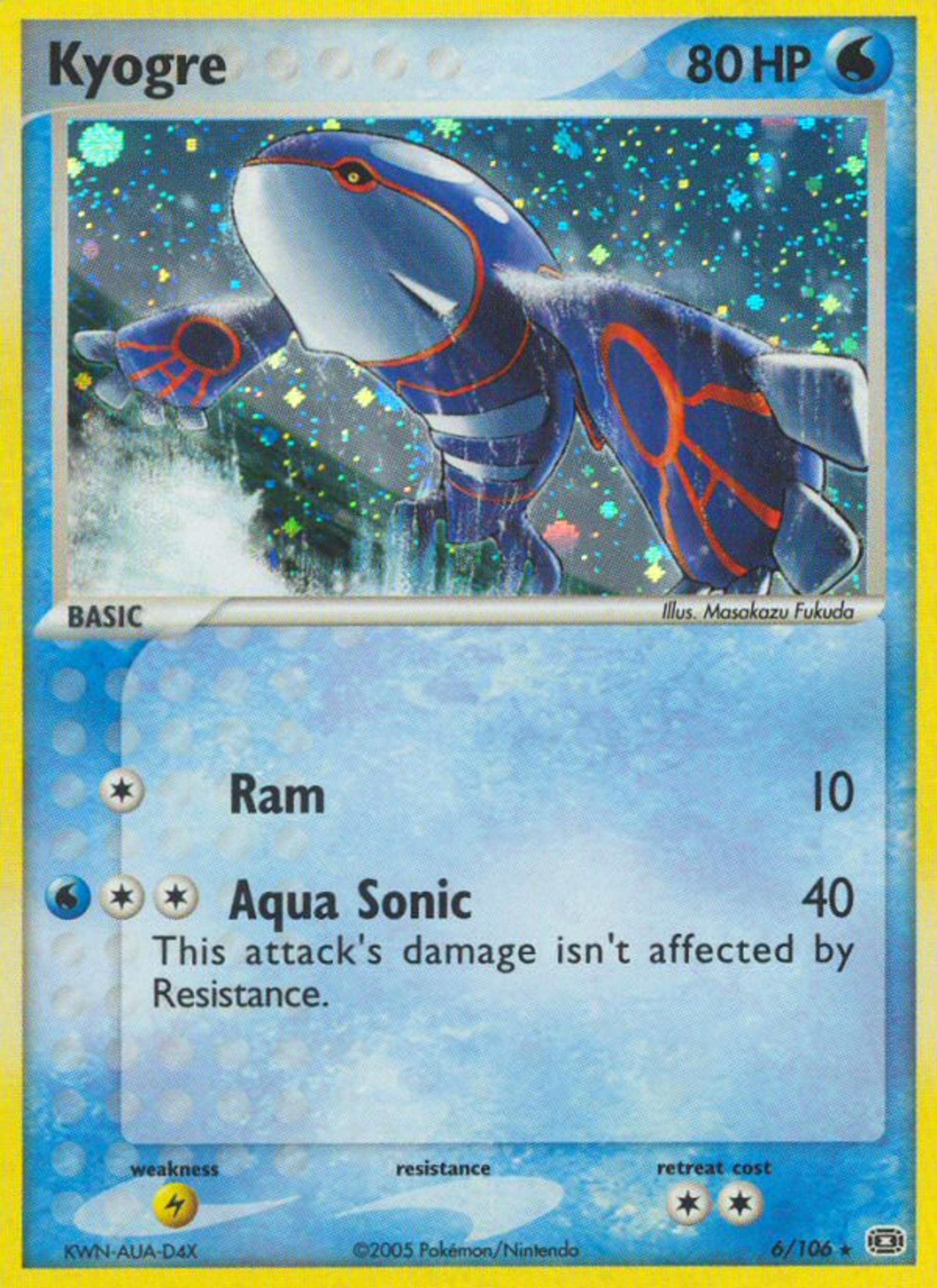 Kyogre — Emerald — Pokemon