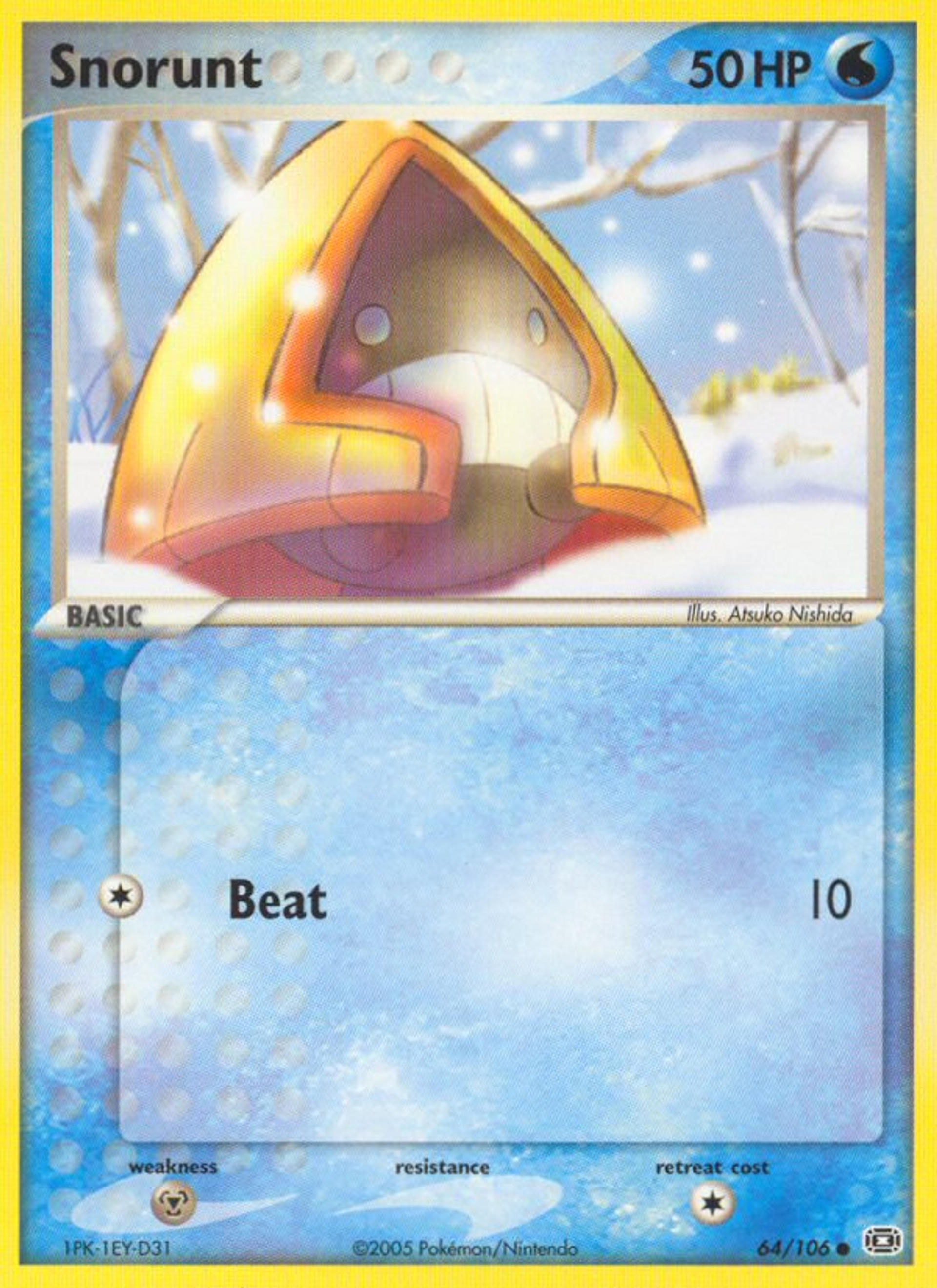 Snorunt — Emerald — Pokemon