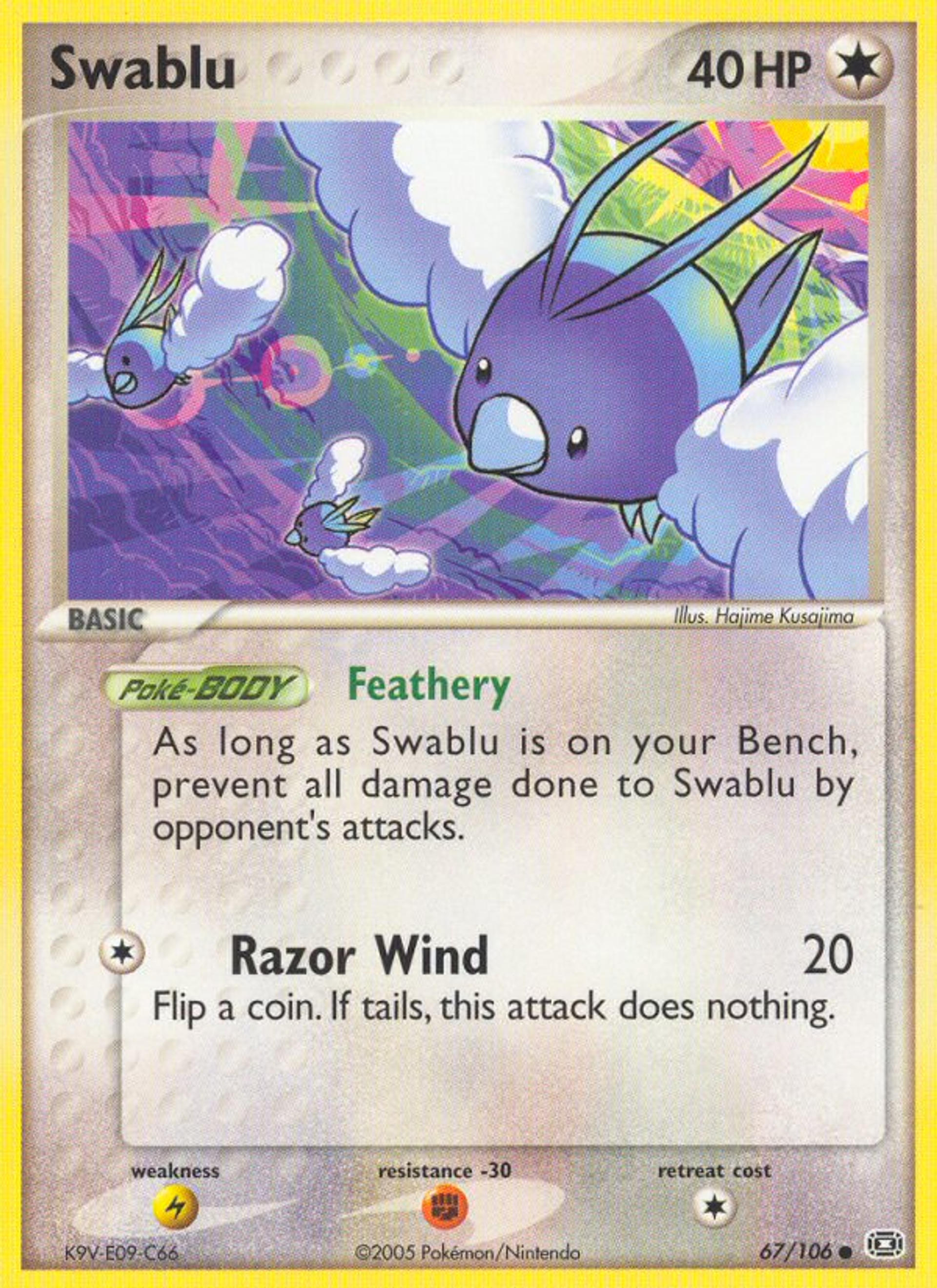 Swablu — Emerald — Pokemon